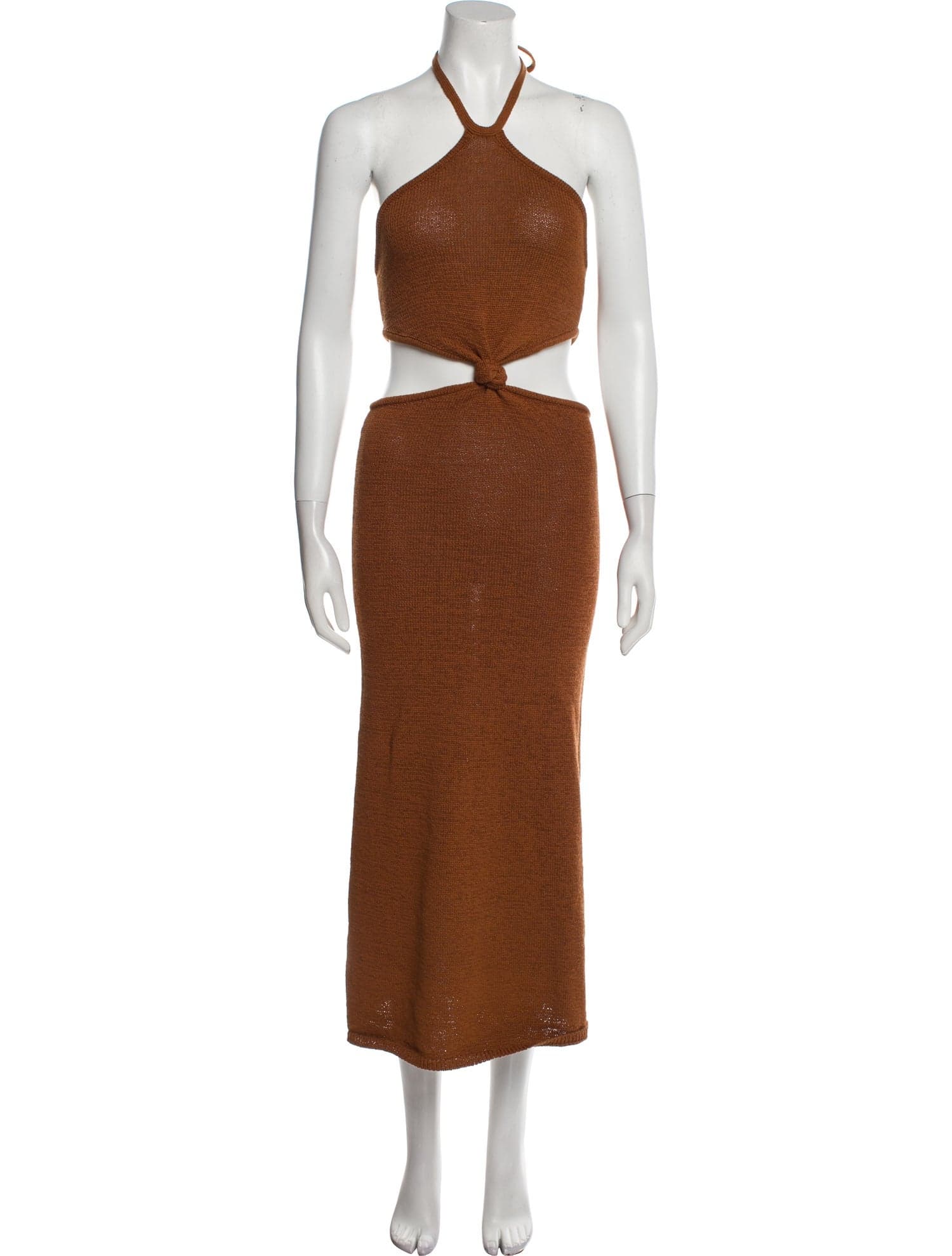 Halterneck Long Dress - Image 1