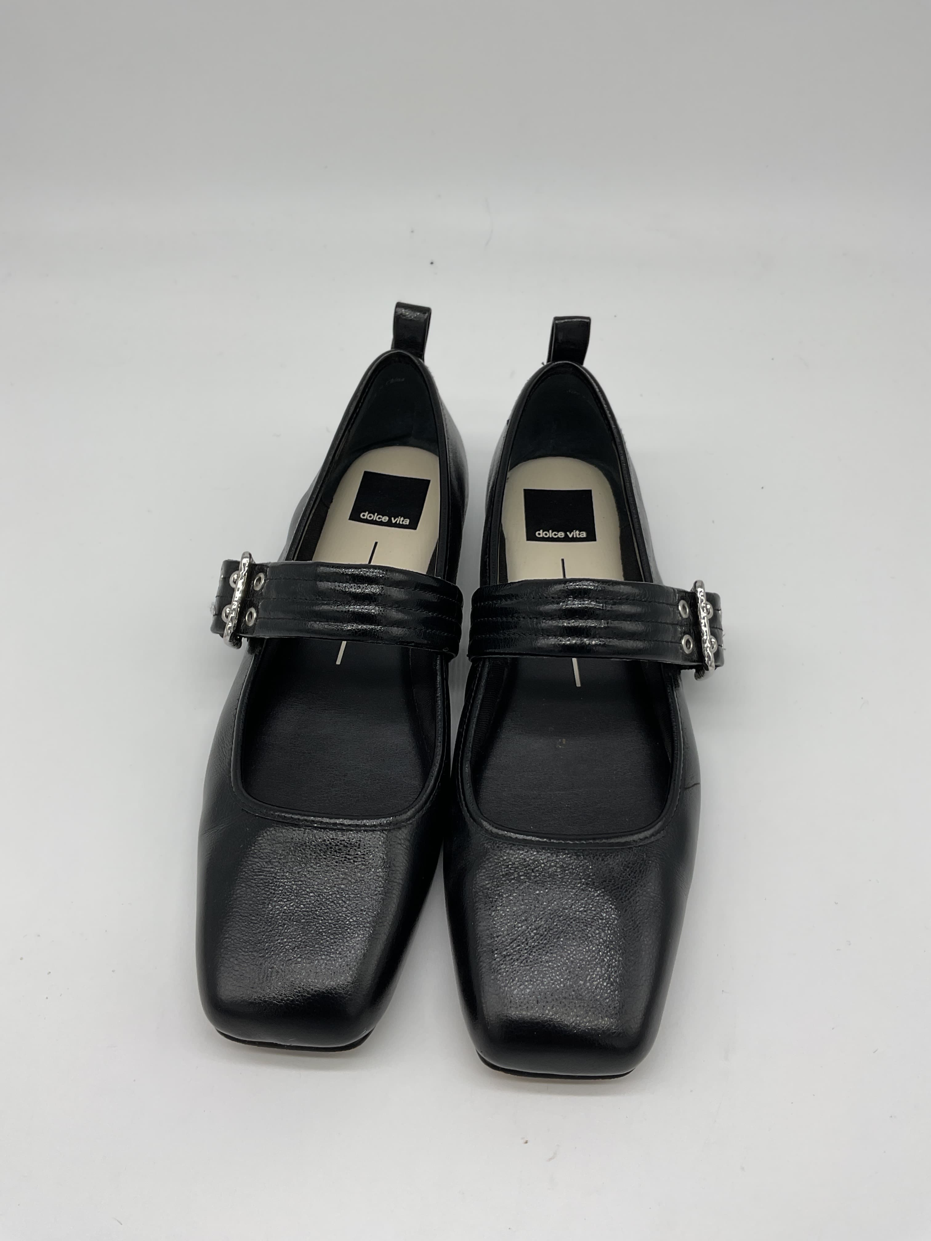 Women's Arora Square Toe Buckled Ballet Flats - Image 3