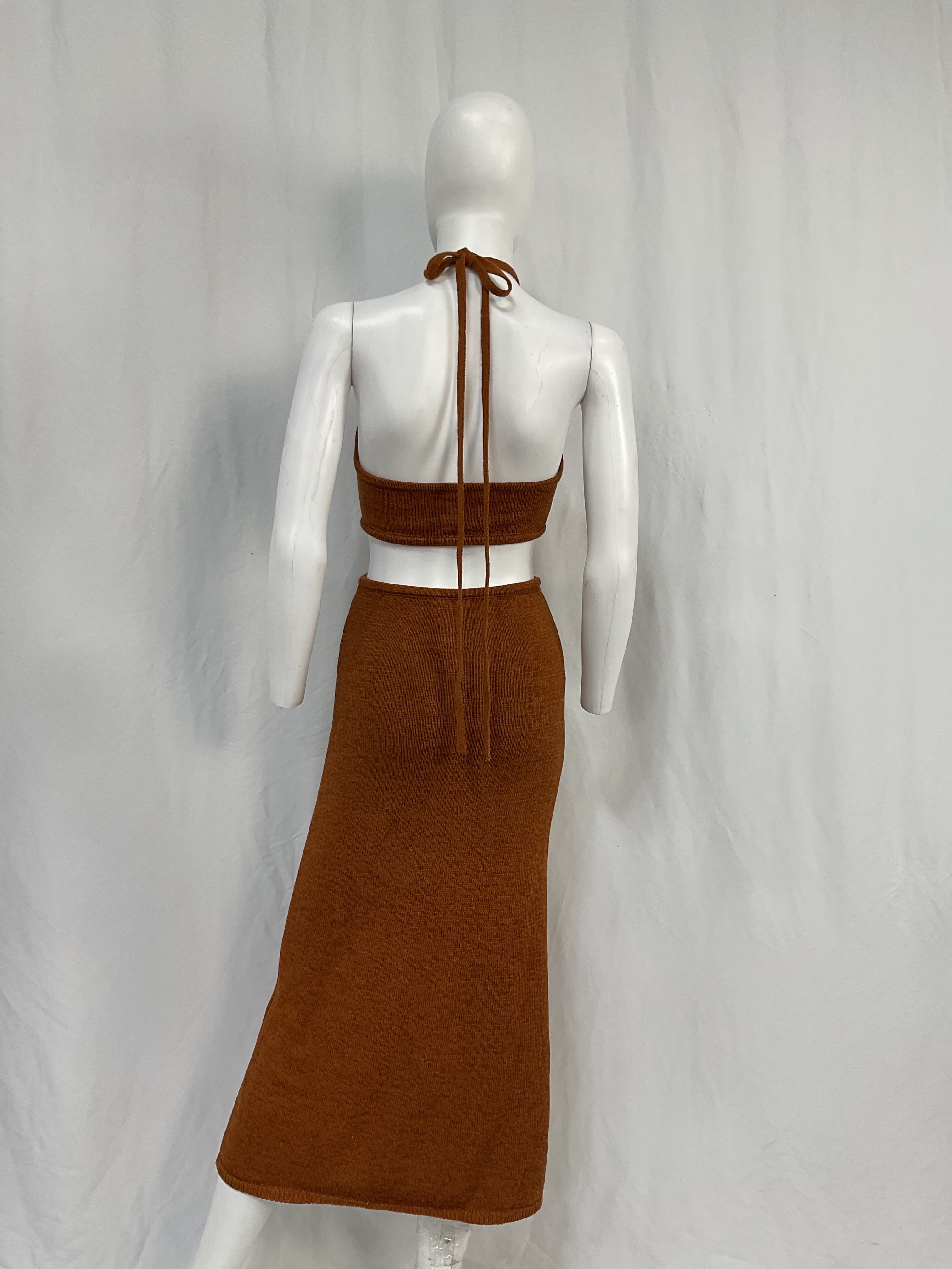 Halterneck Long Dress - Image 2