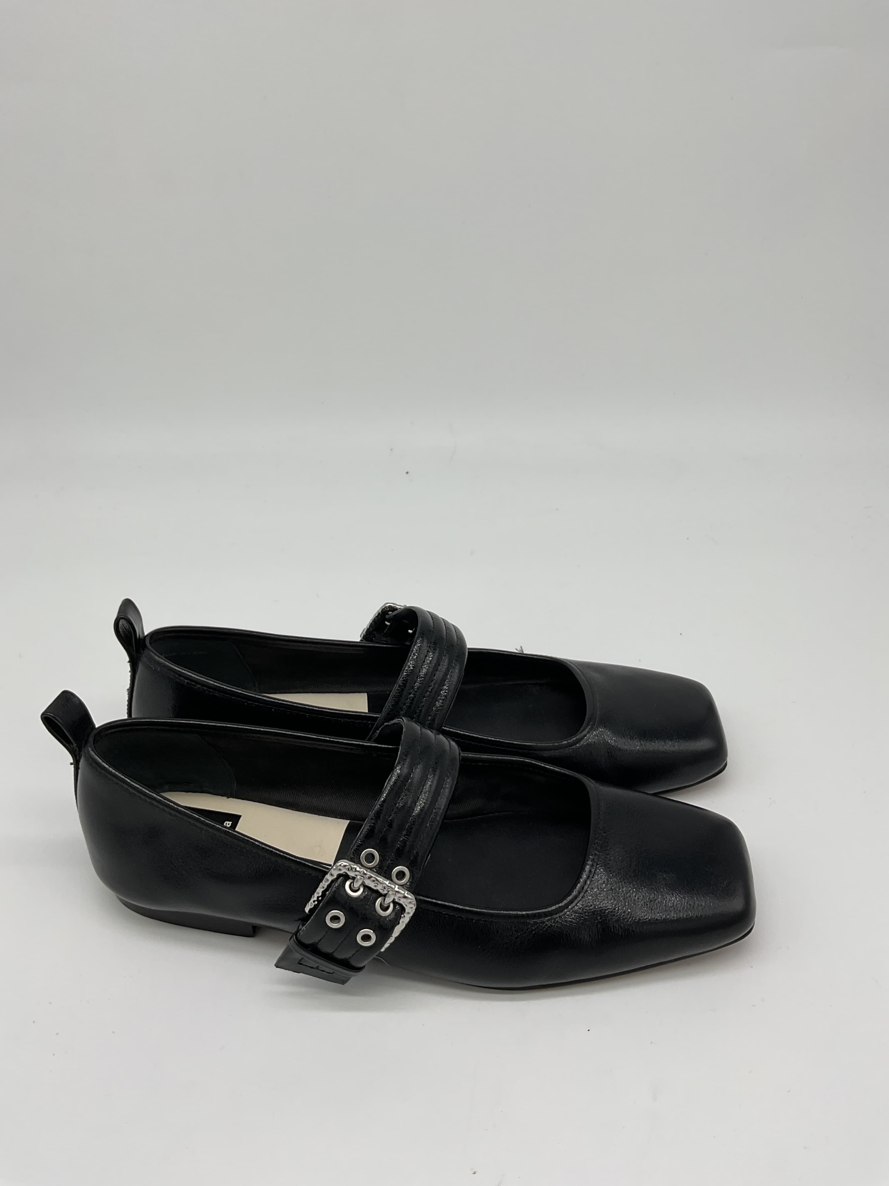 Women's Arora Square Toe Buckled Ballet Flats - Image 4