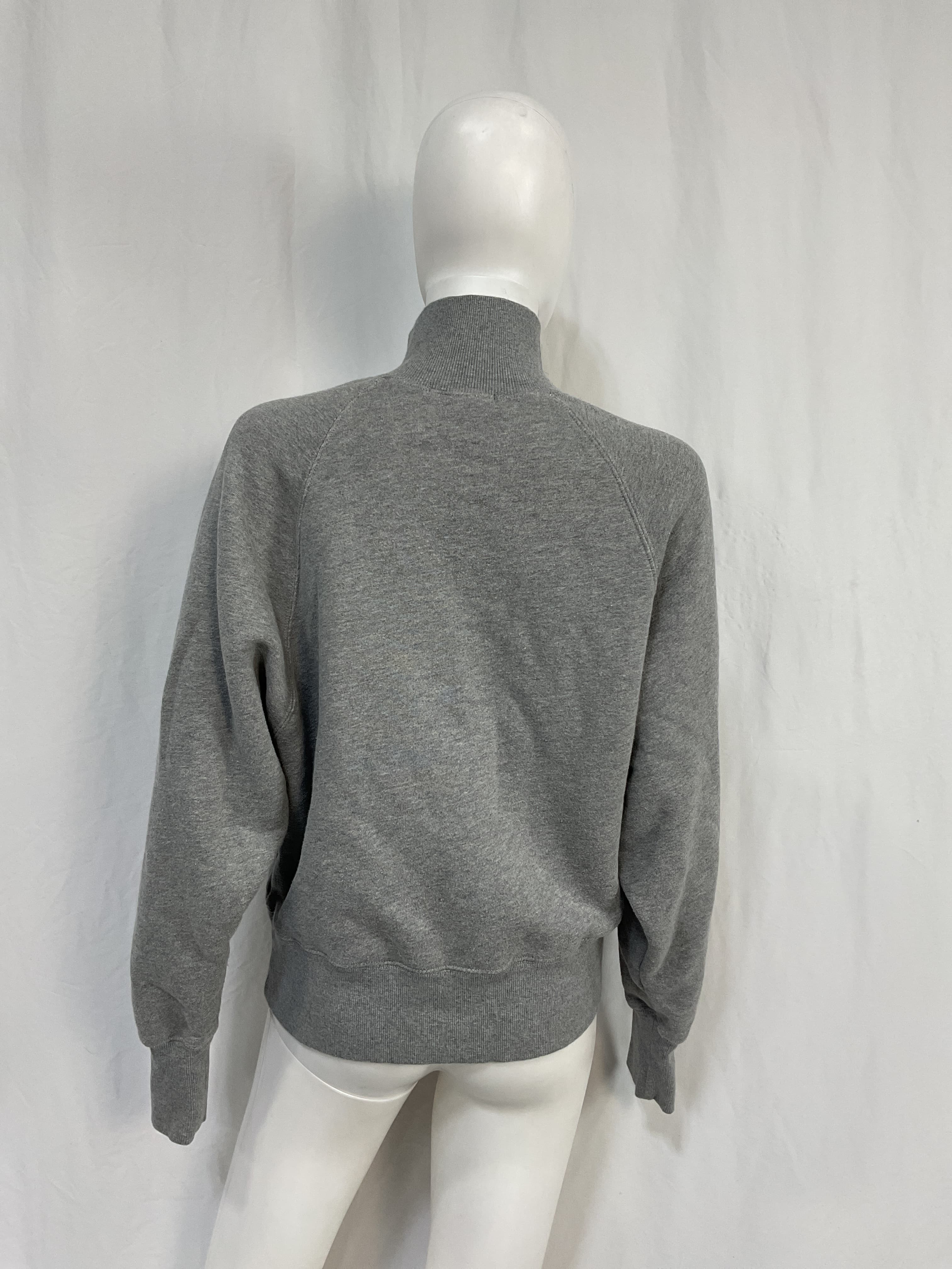 So Uptight French Terry Funnel Neck Zip Sweatshirt - Image 2