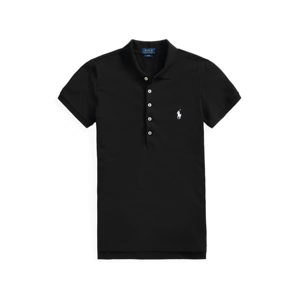 Slim Fit Stretch Polo Shirt - Image 1