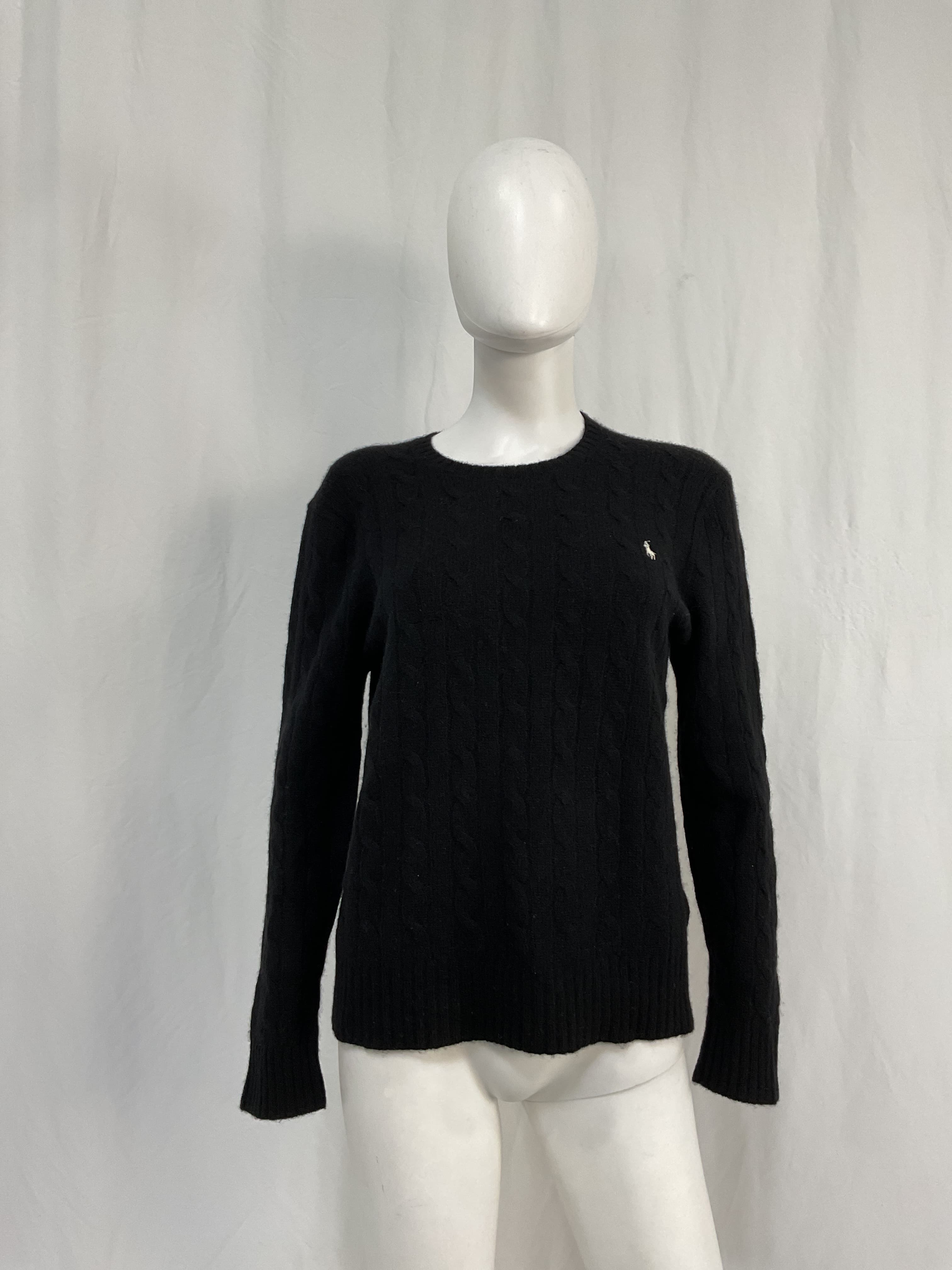 Cable Wool-Cashmere Crewneck Sweater - Image 2