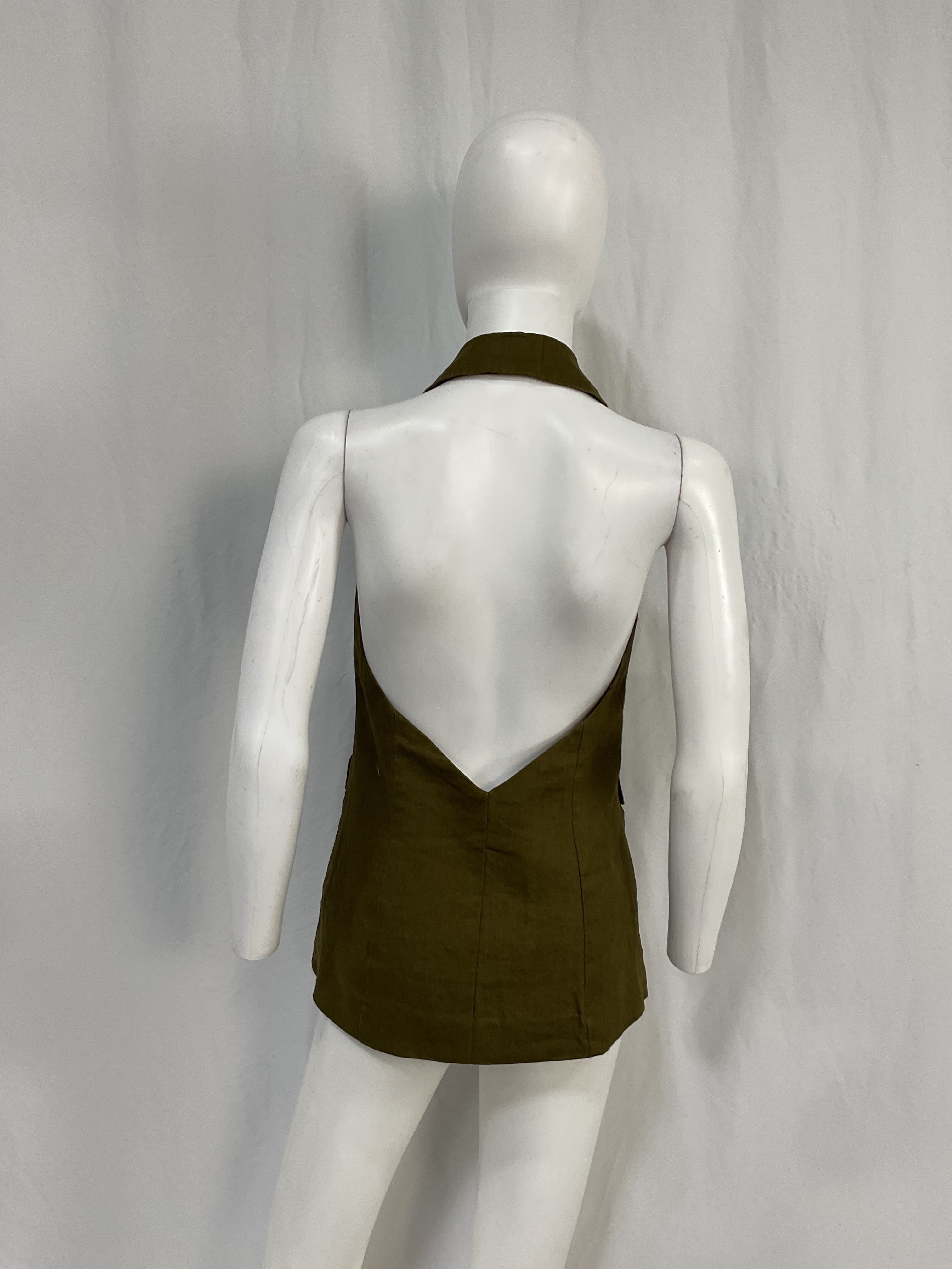 Brennan Linen Vest - Image 2