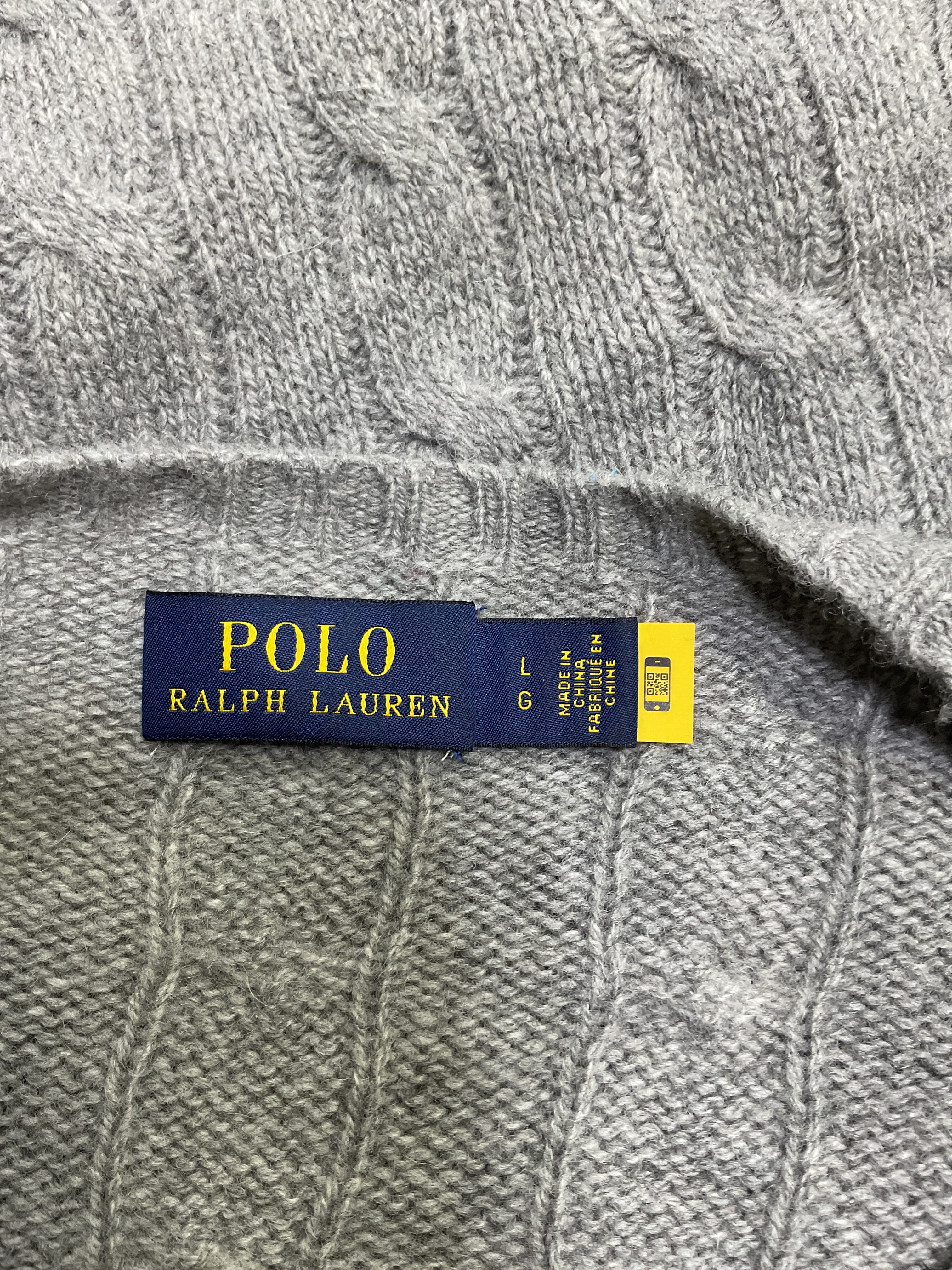 Cable Wool Crewneck Sweater - Image 4