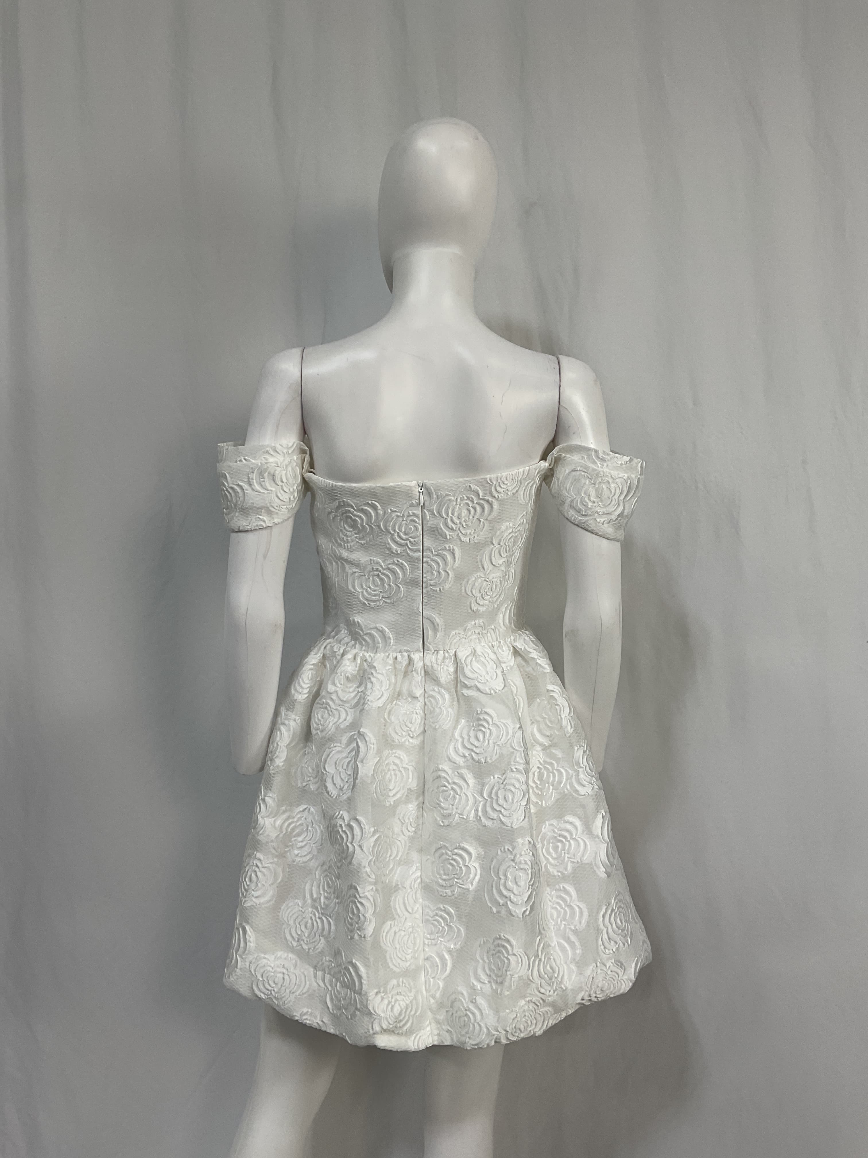 Valentina Dress In White - Image 3