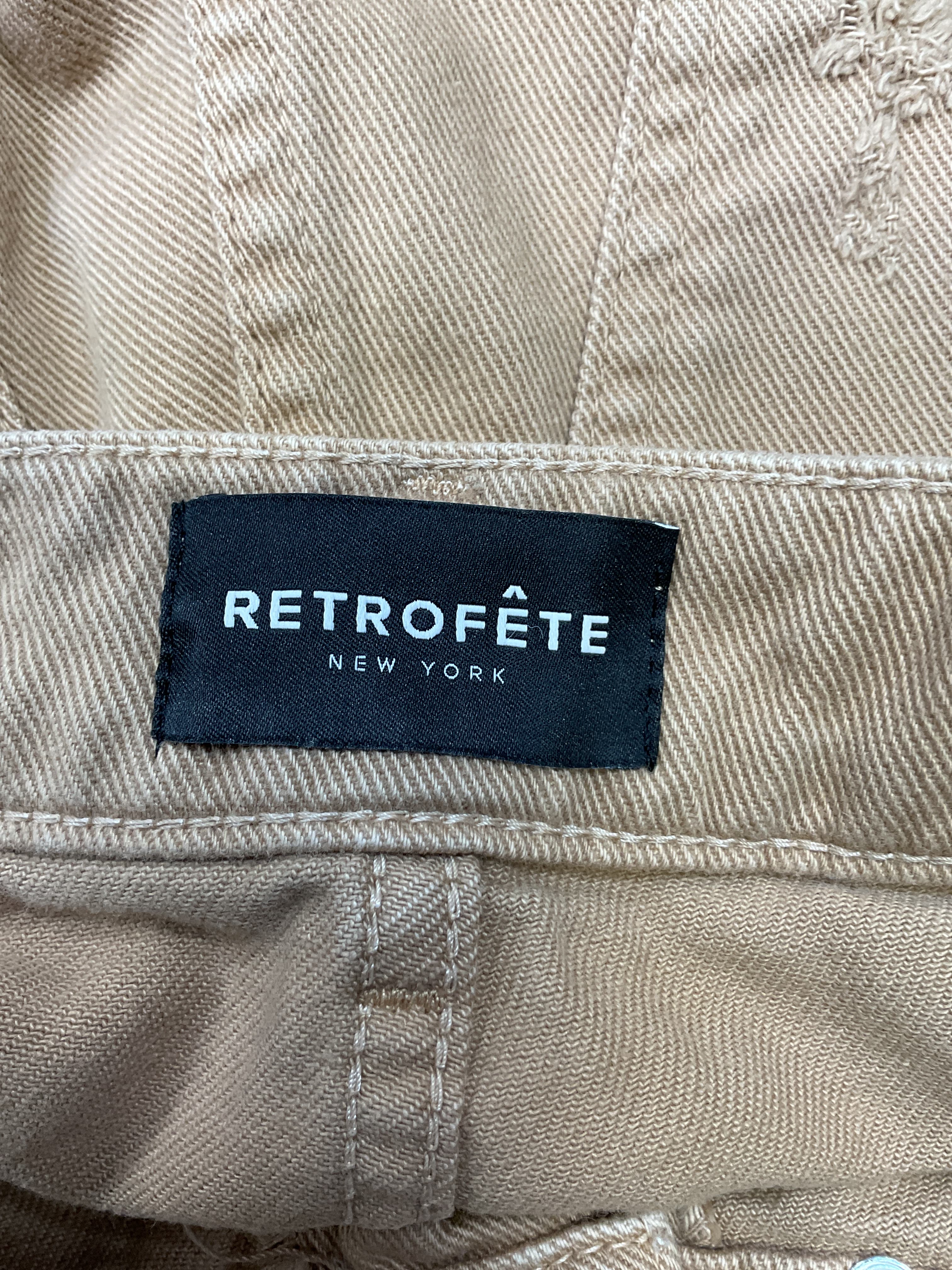 Retrofete X Revolve Tessa Shorts In Camel - Image 4