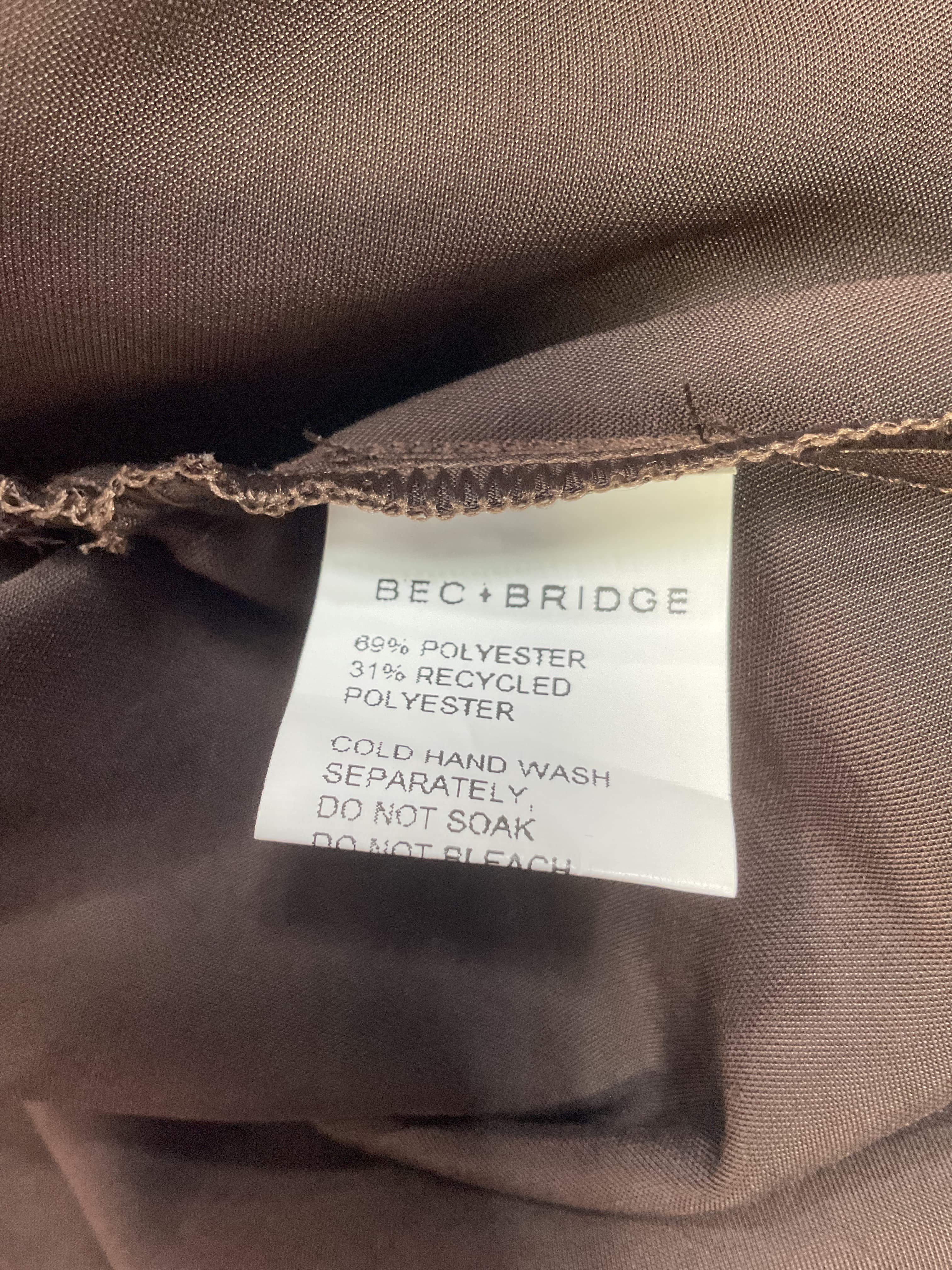 Jones Strapless Maxi Dress In Cocoa - Image 2