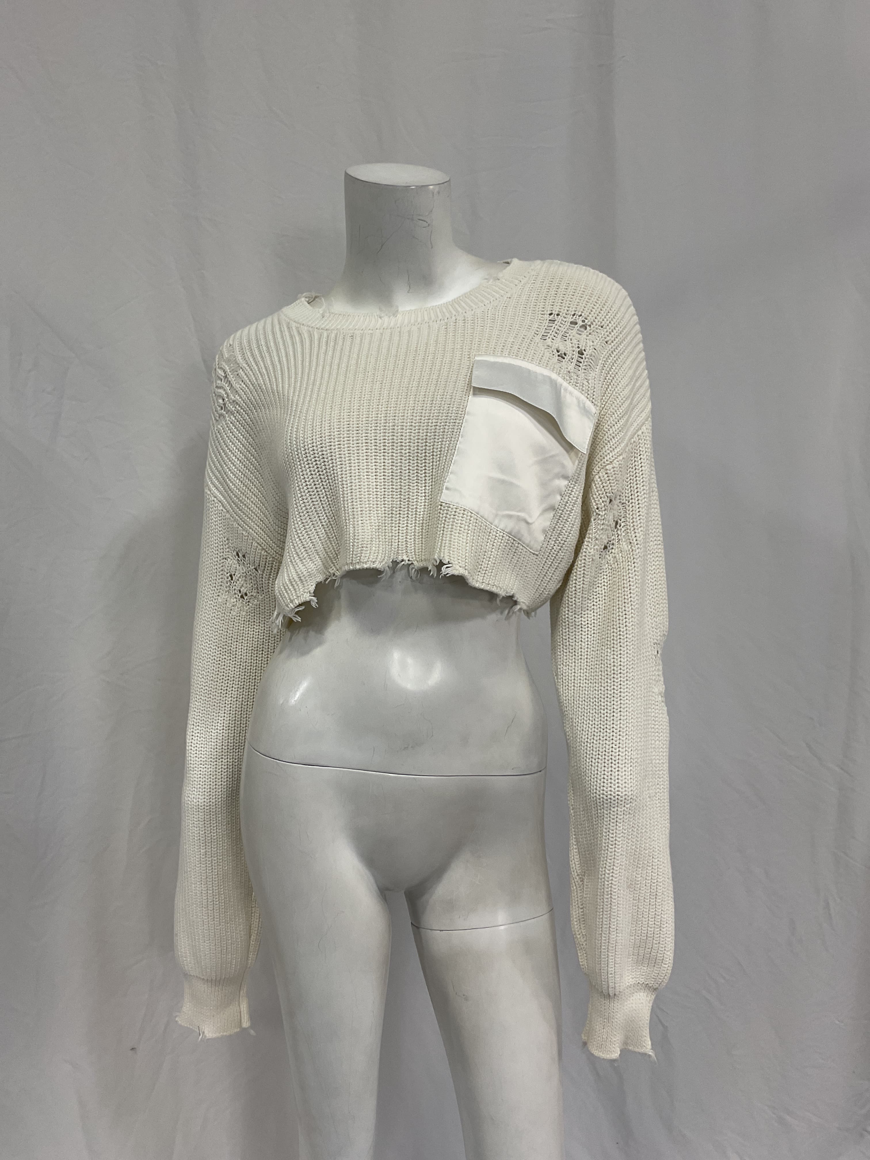 Cropped Devin Sweater - Image 3