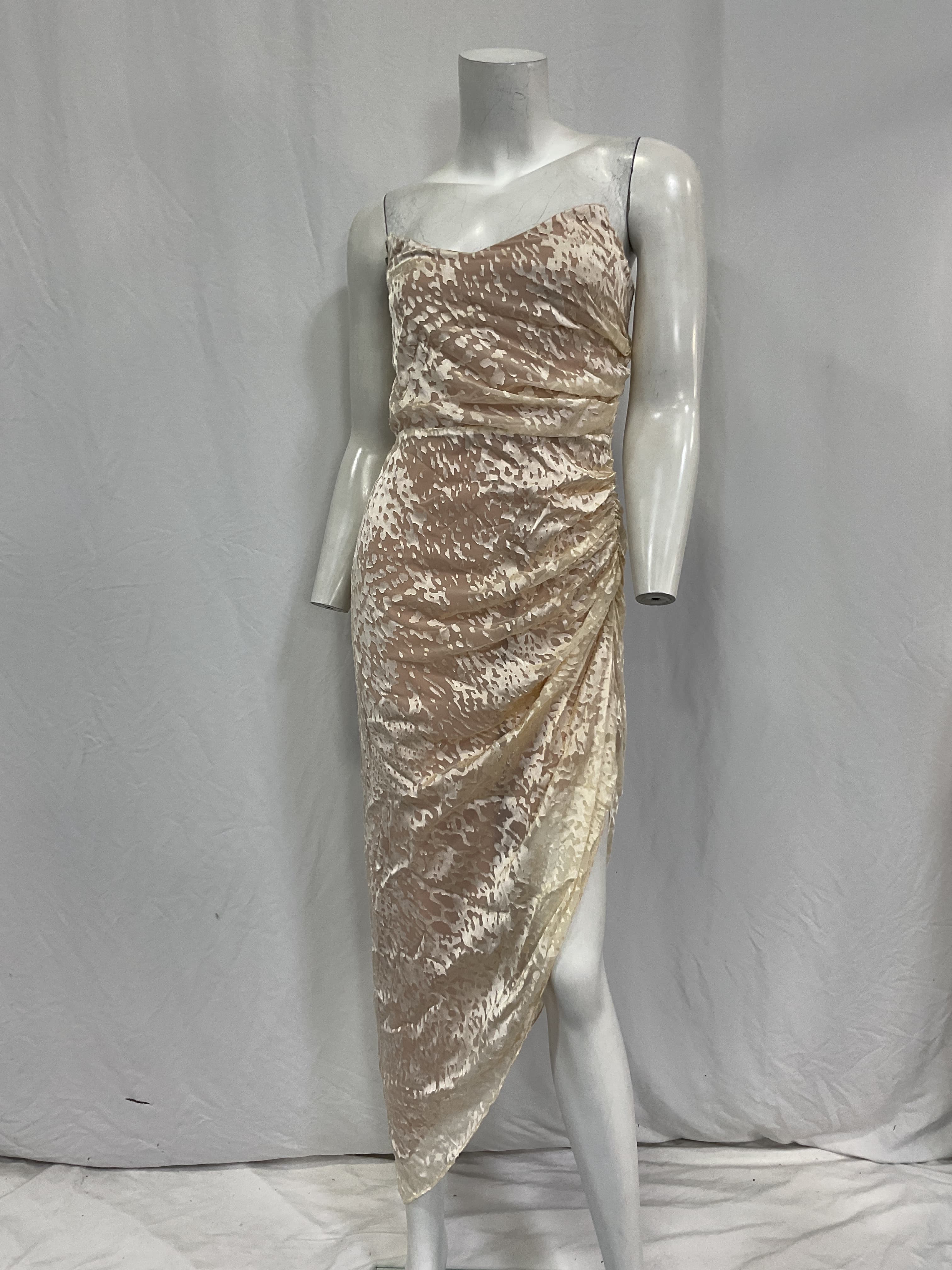 Michael Costello X Revolve Cecilia Midi Dress In Ivory - Image 3