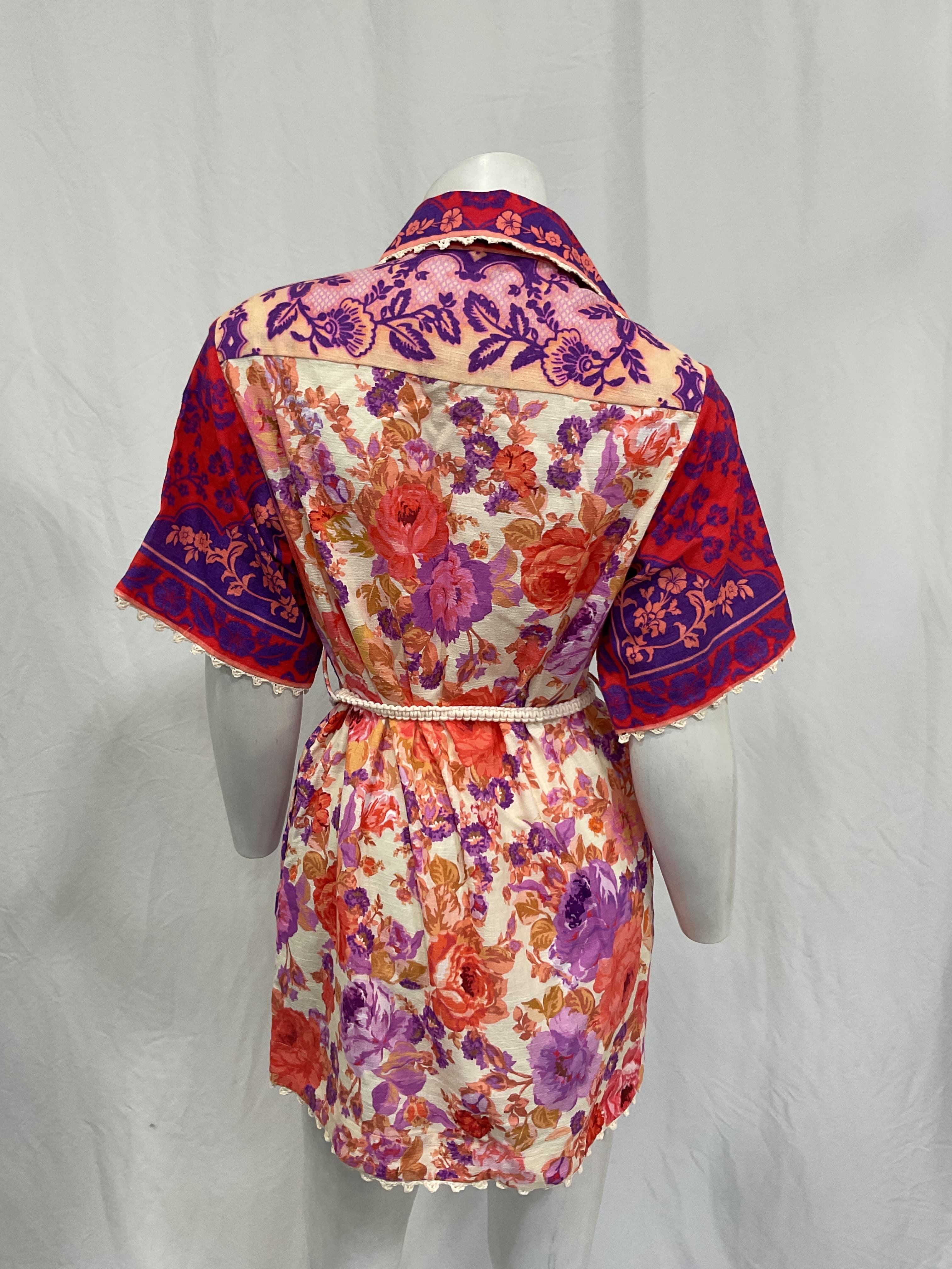 Raie Trimmed Shirt Dress - Image 2