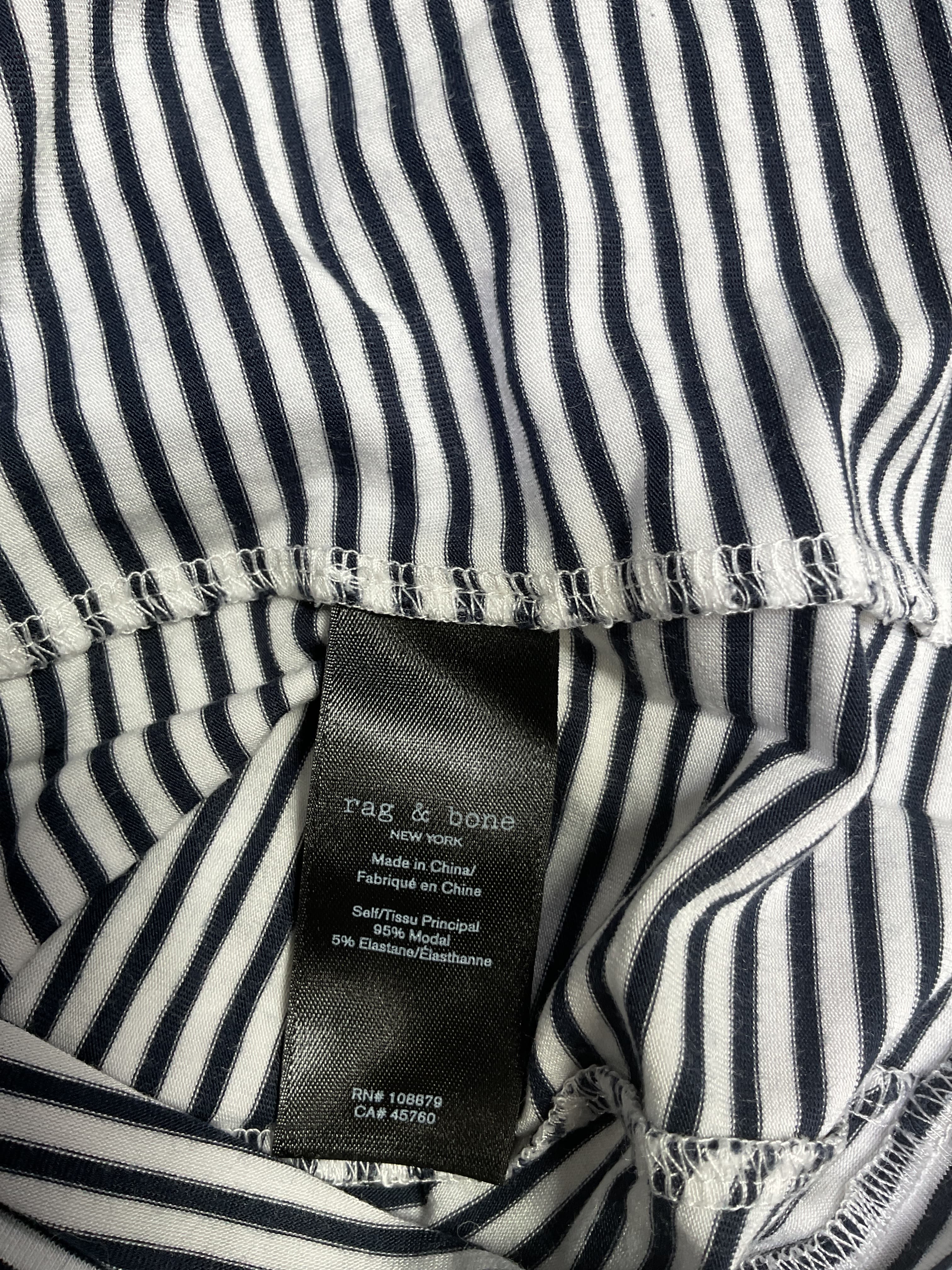 Luca Stripe Long Sleeve Tee - Image 2