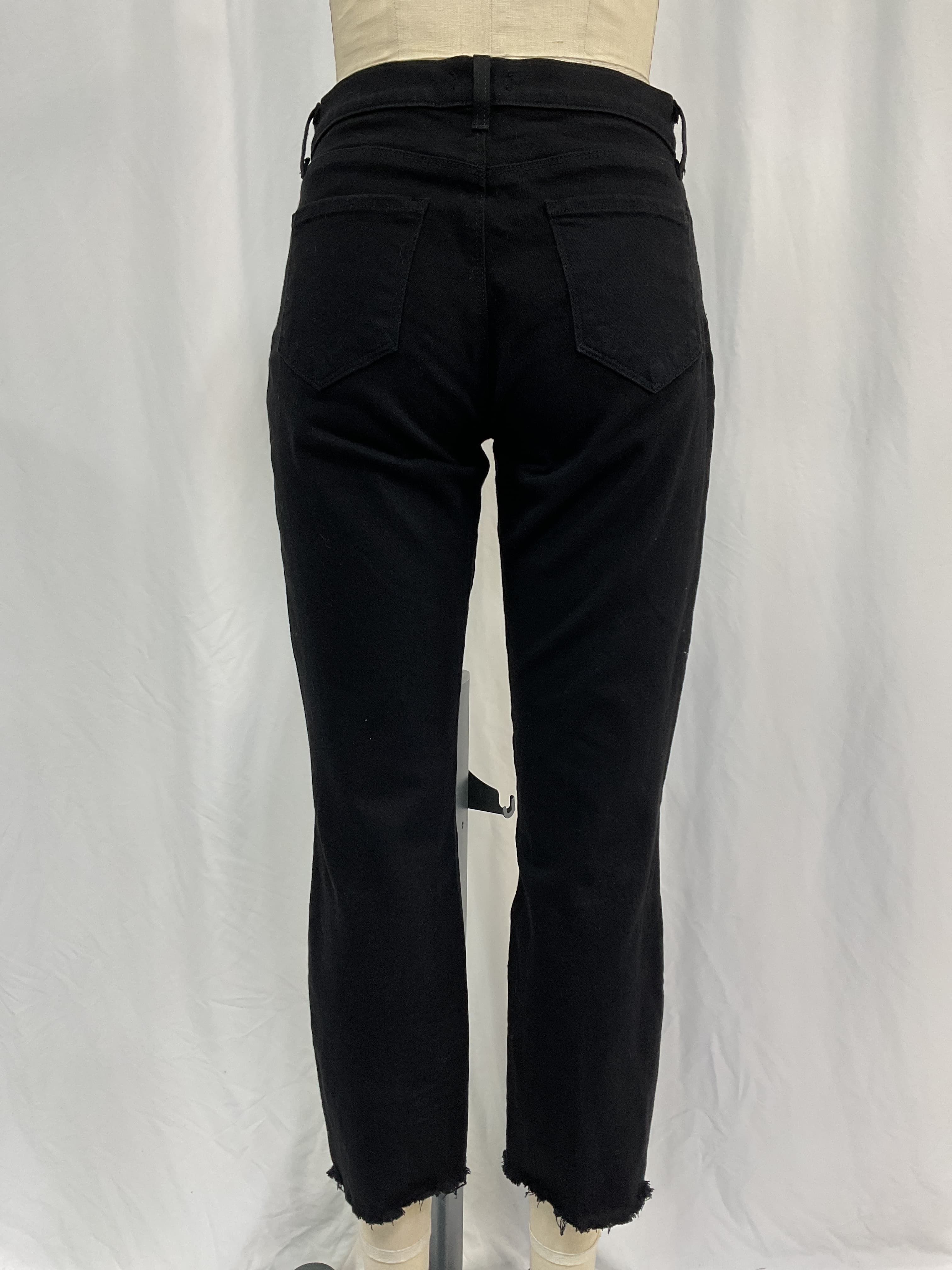 Sada High-Rise Crop Slim Straight Jeans - Image 2
