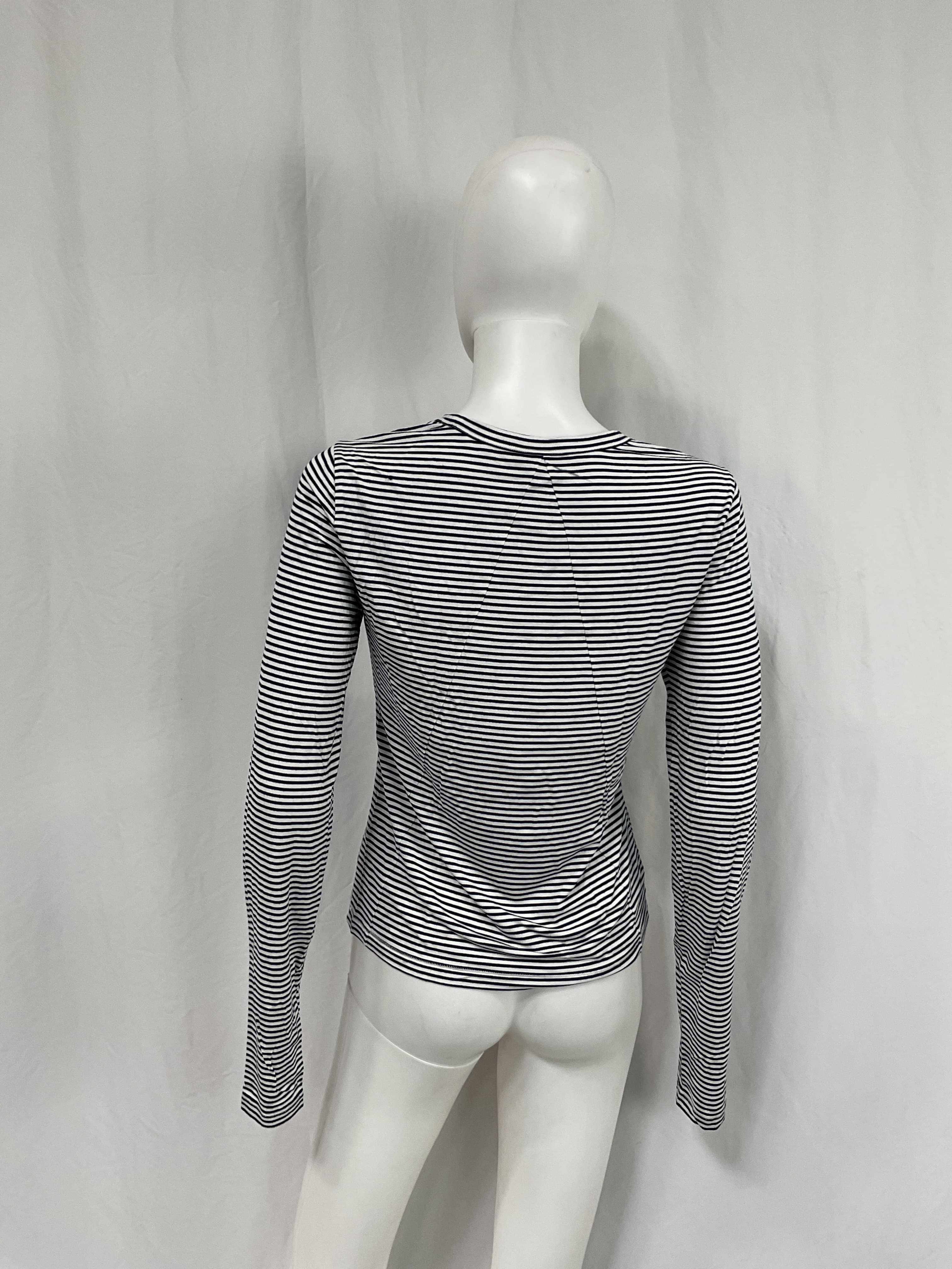 Luca Stripe Long Sleeve Tee - Image 3