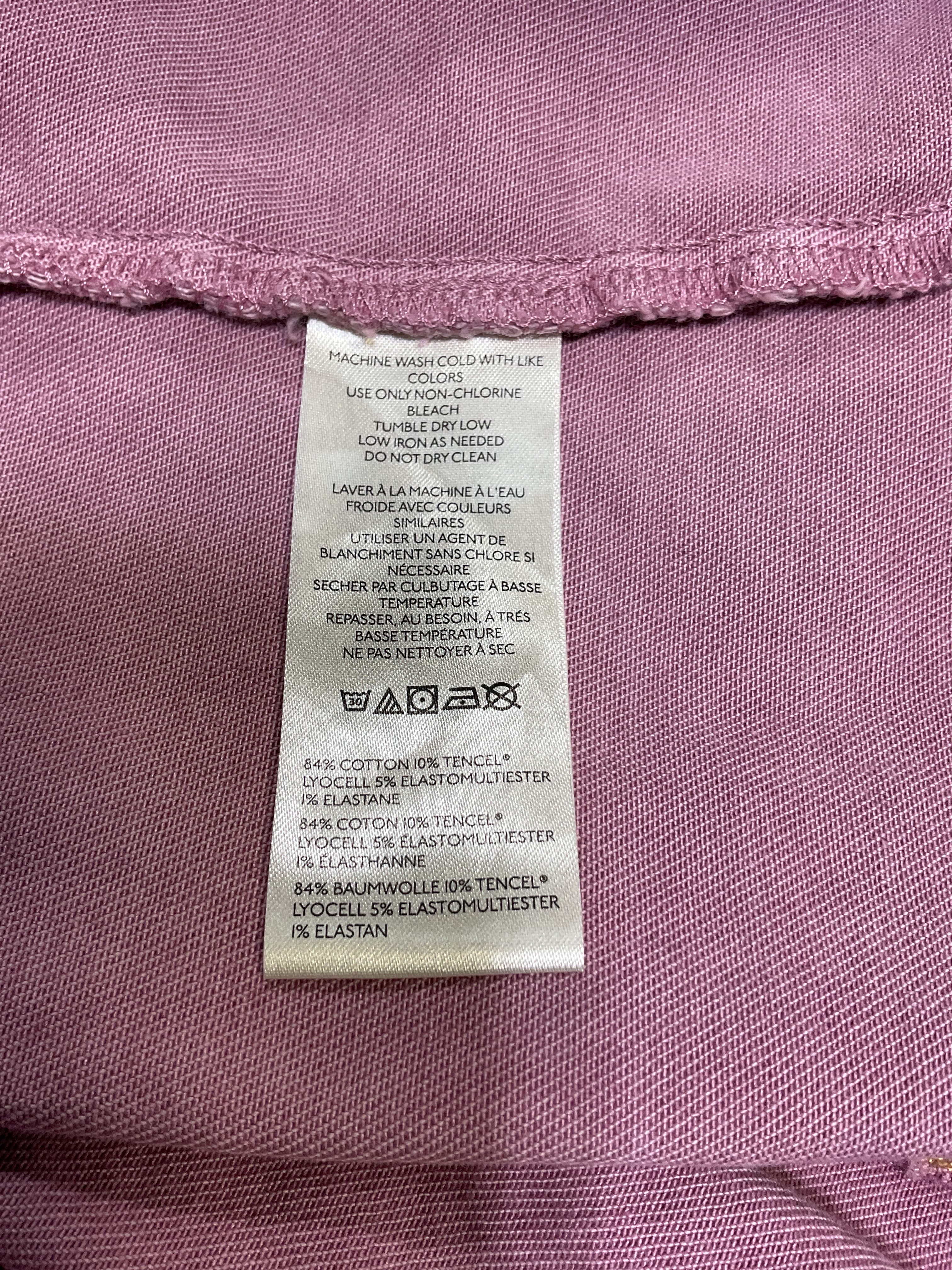 Pilcro Seamed Button-Front Denim Mini Dress - Image 4