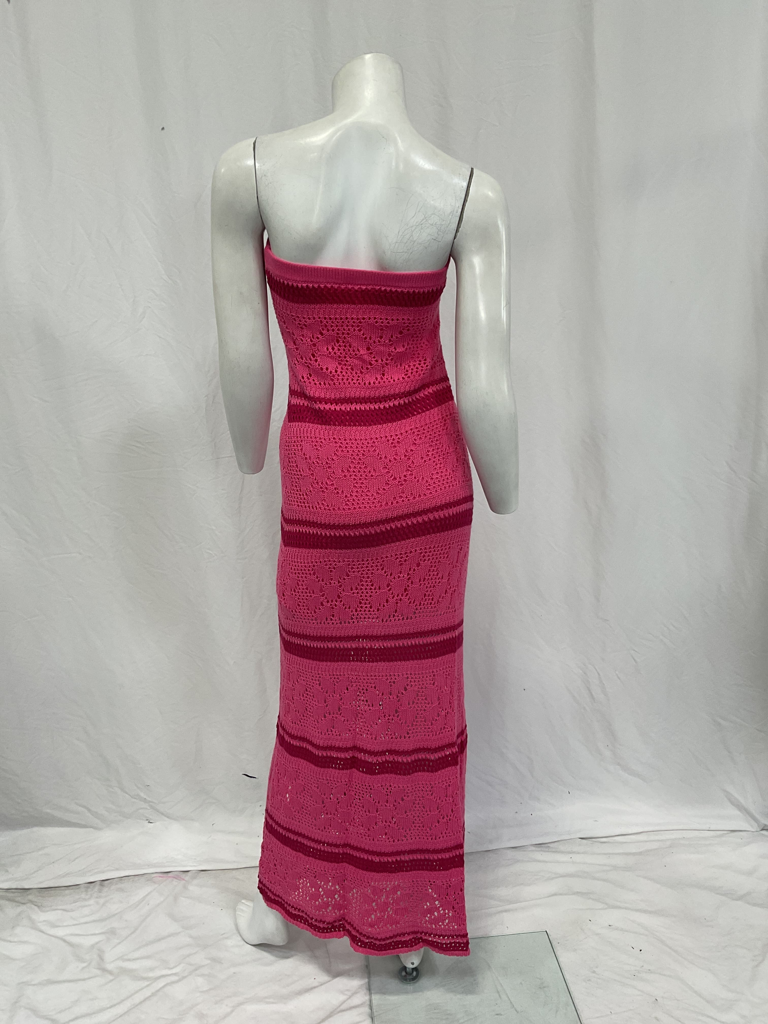 Lspace Rosalia Strapless Crochet Dress - Image 3