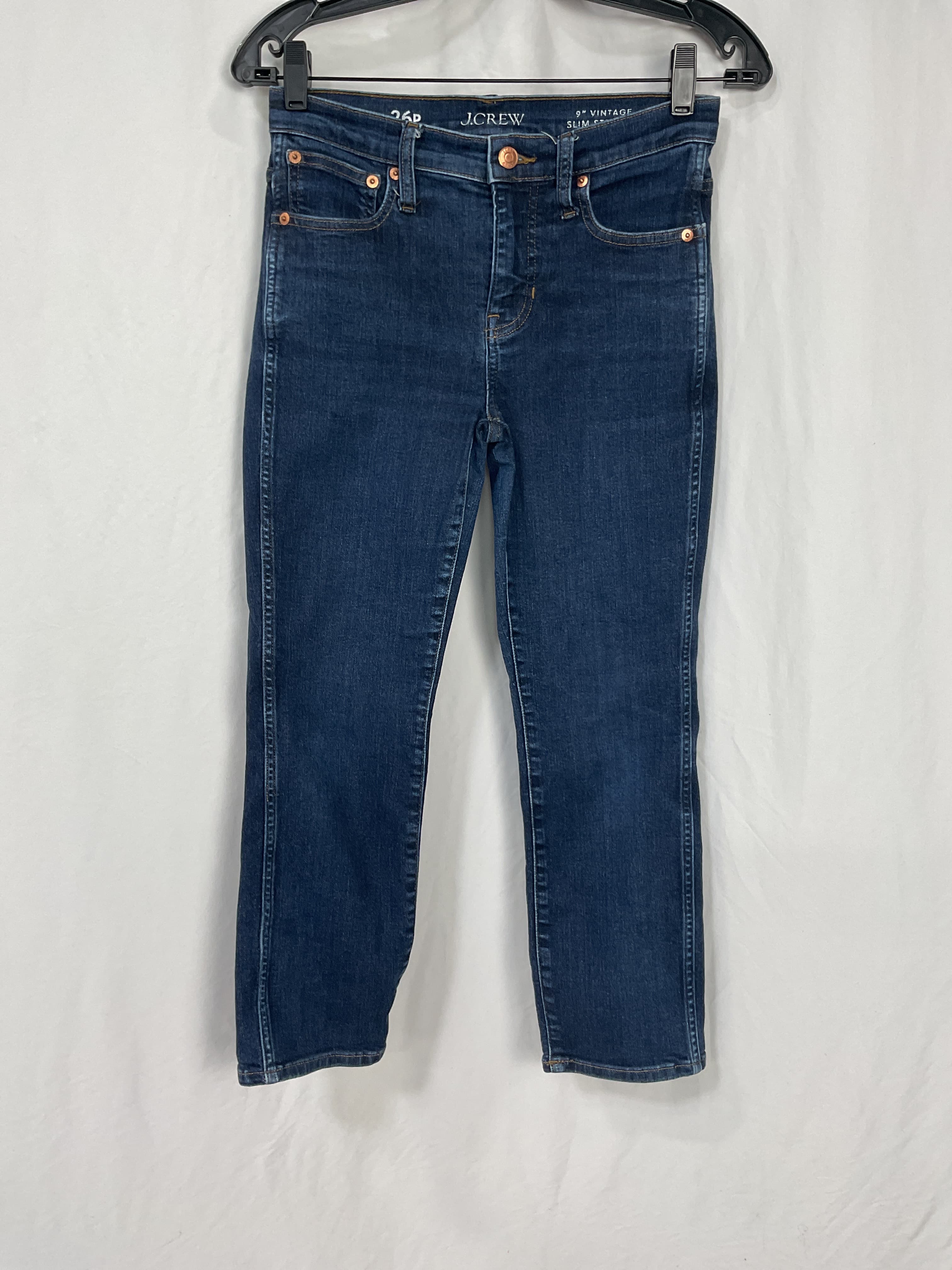 Petite 9" Mid-Rise Vintage Slim-Straight Jean - Image 2
