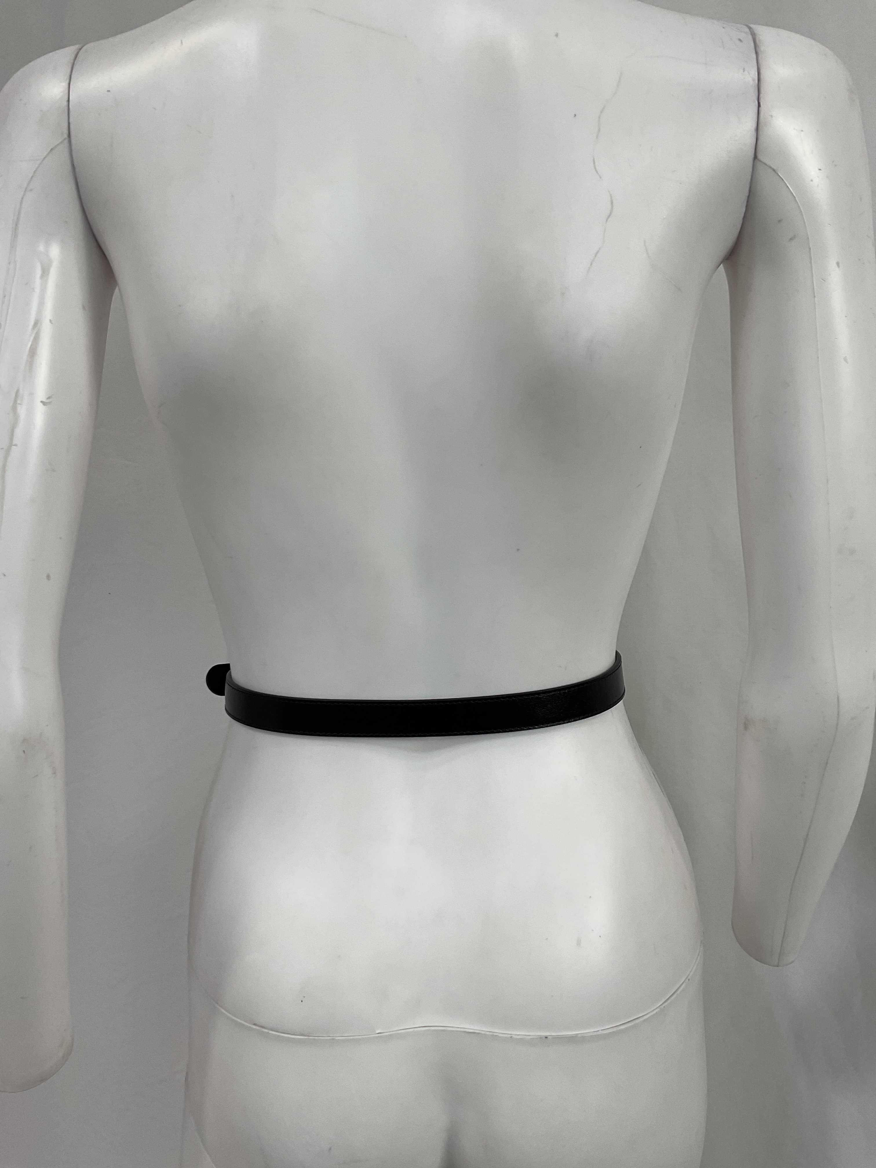 Gg Marmont Thin Leather Belt - Image 2