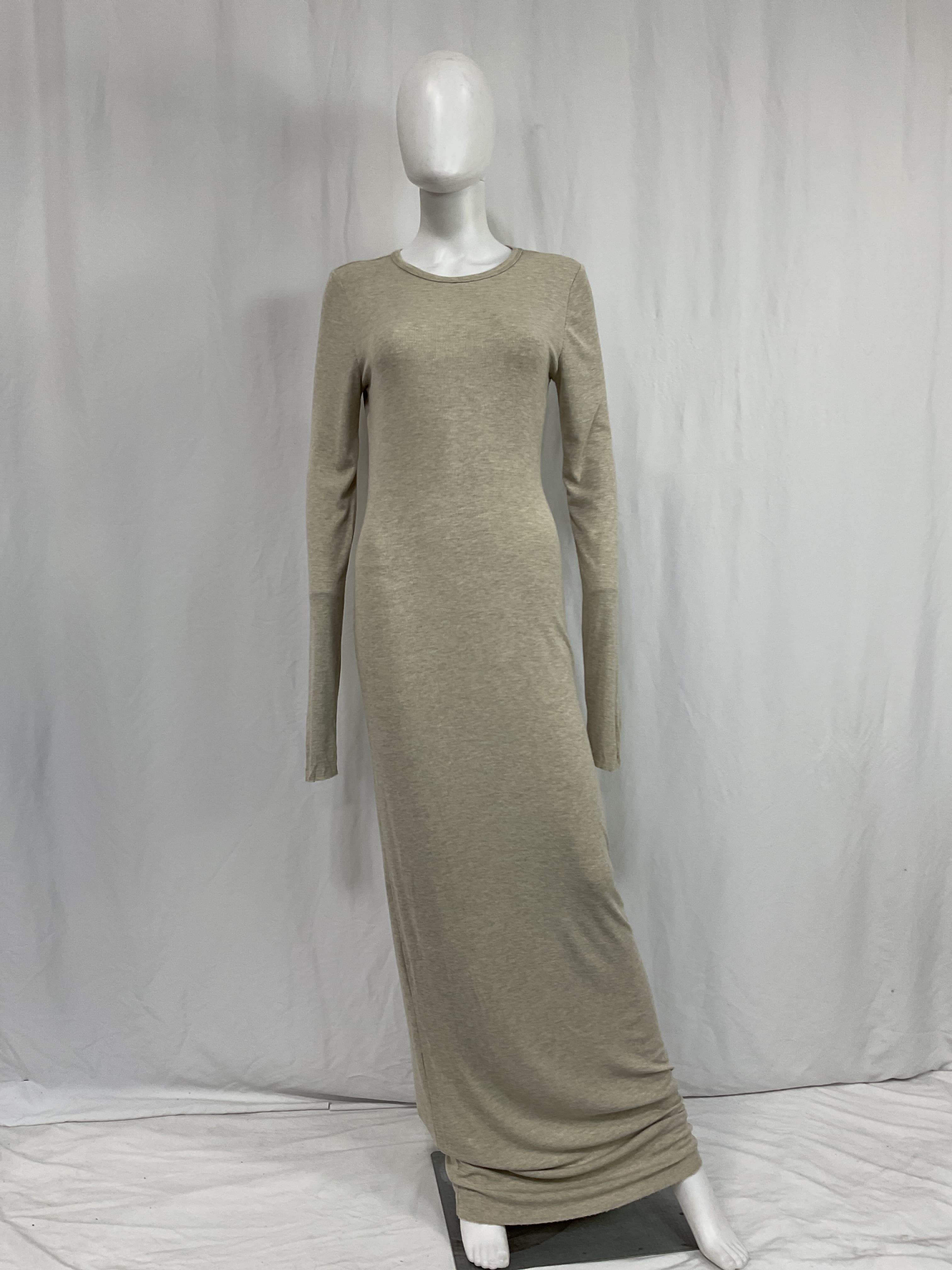 Long Sleeve Crewneck Maxi Dress - Image 3