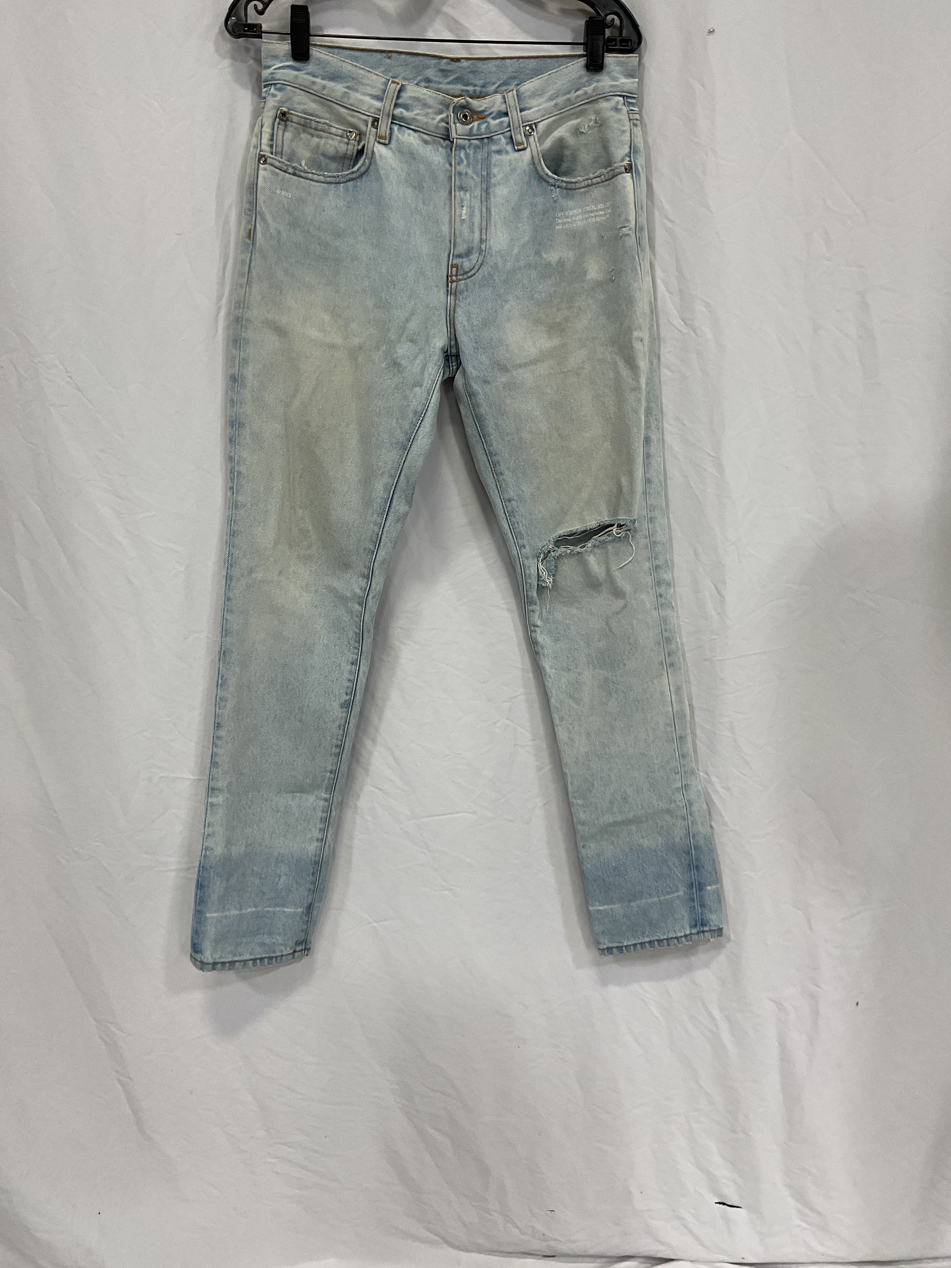 Men's Distressed Skinny Jeans - Image 4