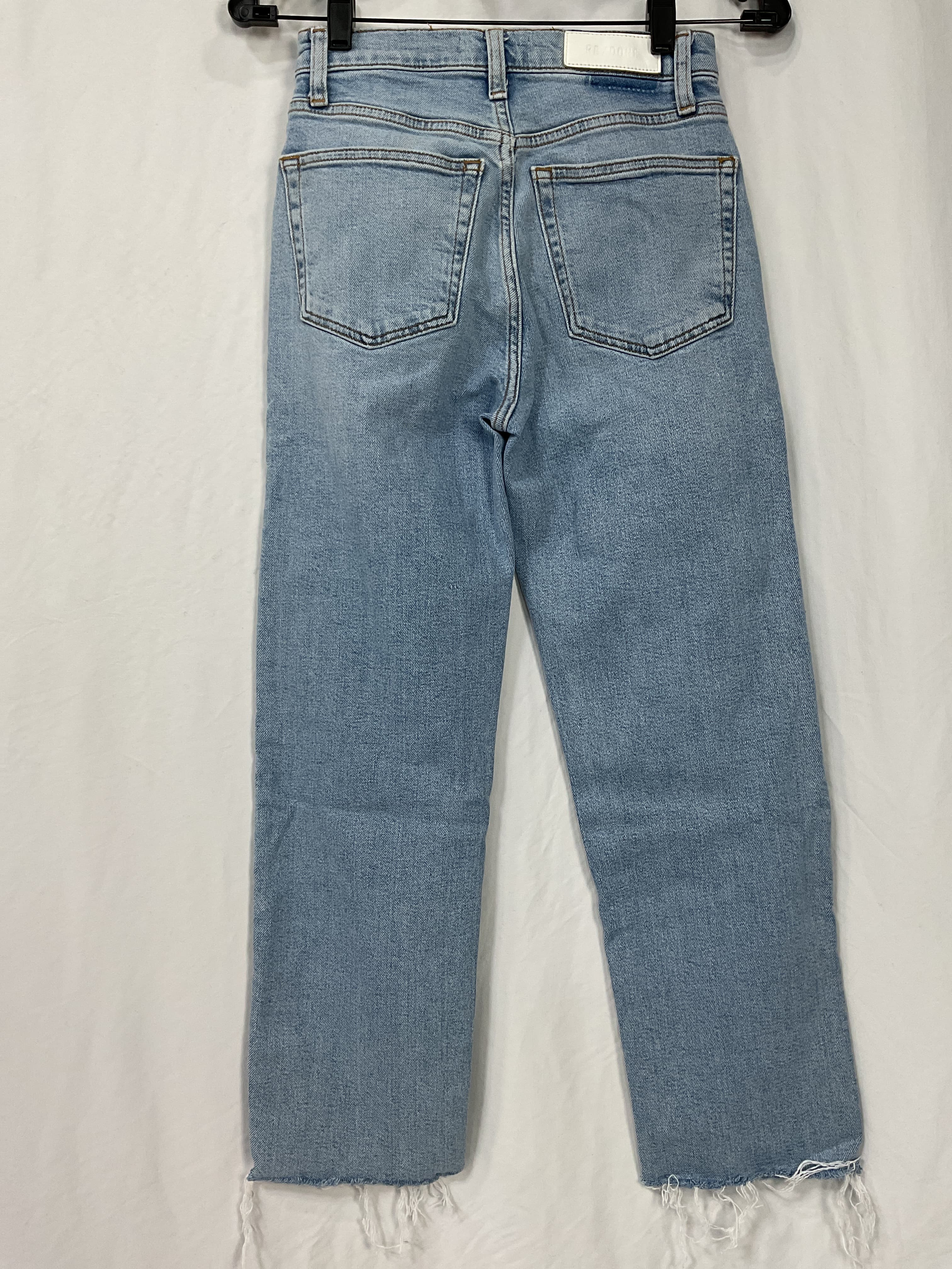 70s Stove Pipe High-Rise Straight Jeans - Image 3