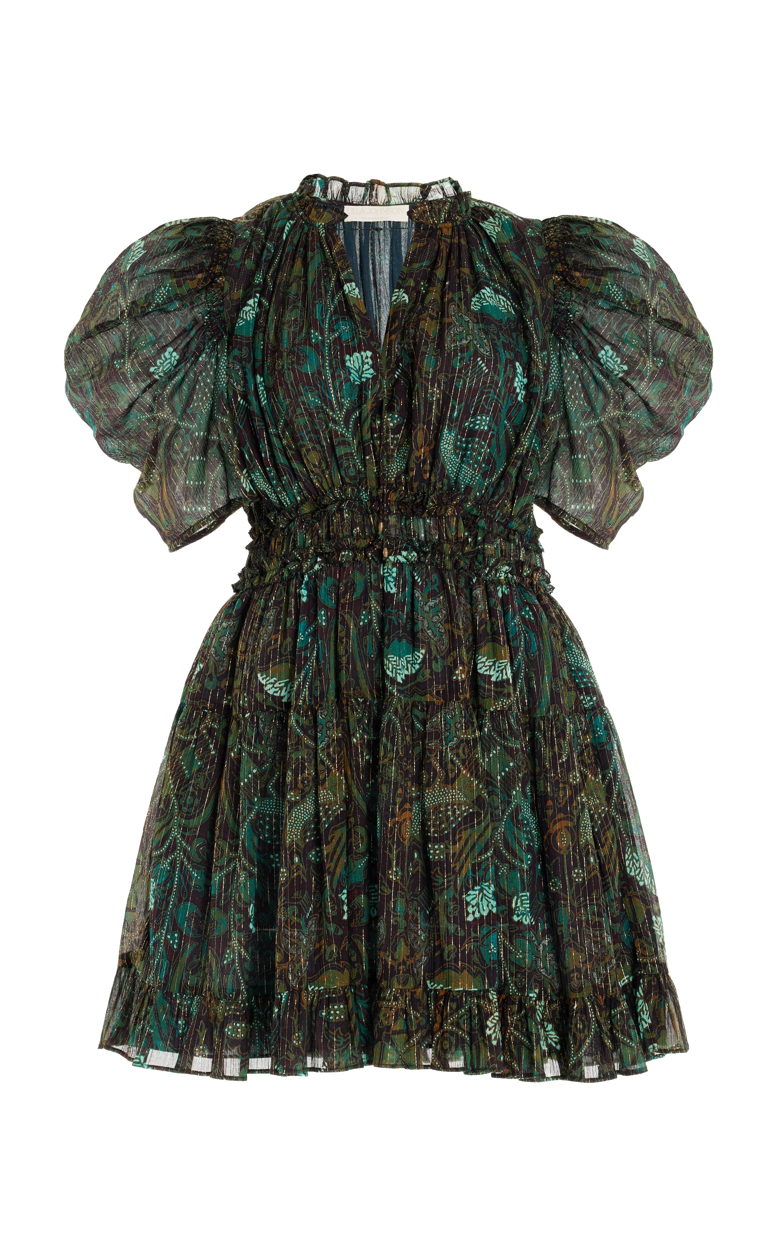 Ada Shirred Mini Dress - Image 3