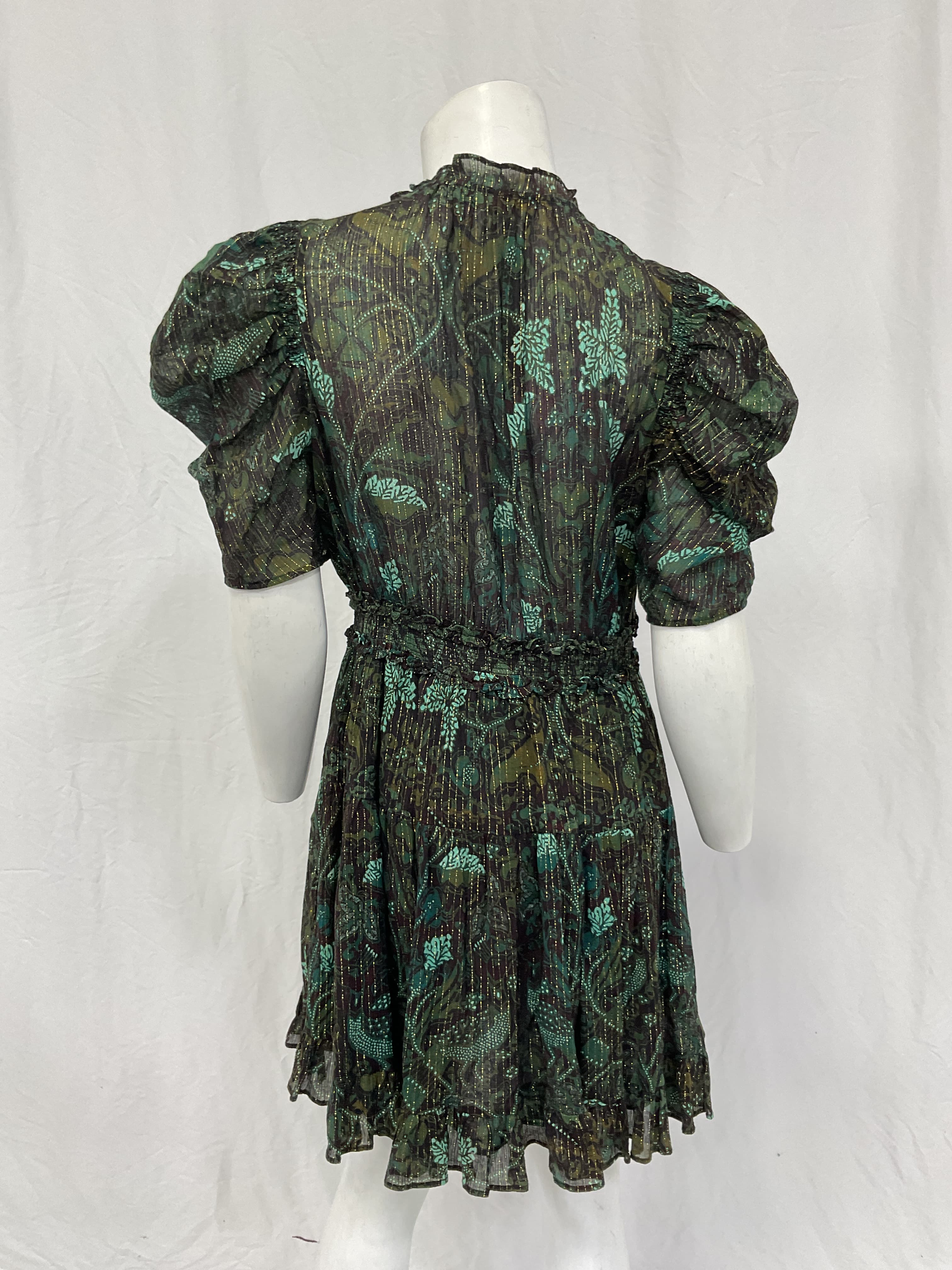 Ada Shirred Mini Dress - Image 2