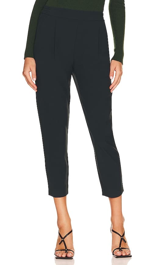 Aleida Tri Trouser In Jungle Green - Image 1