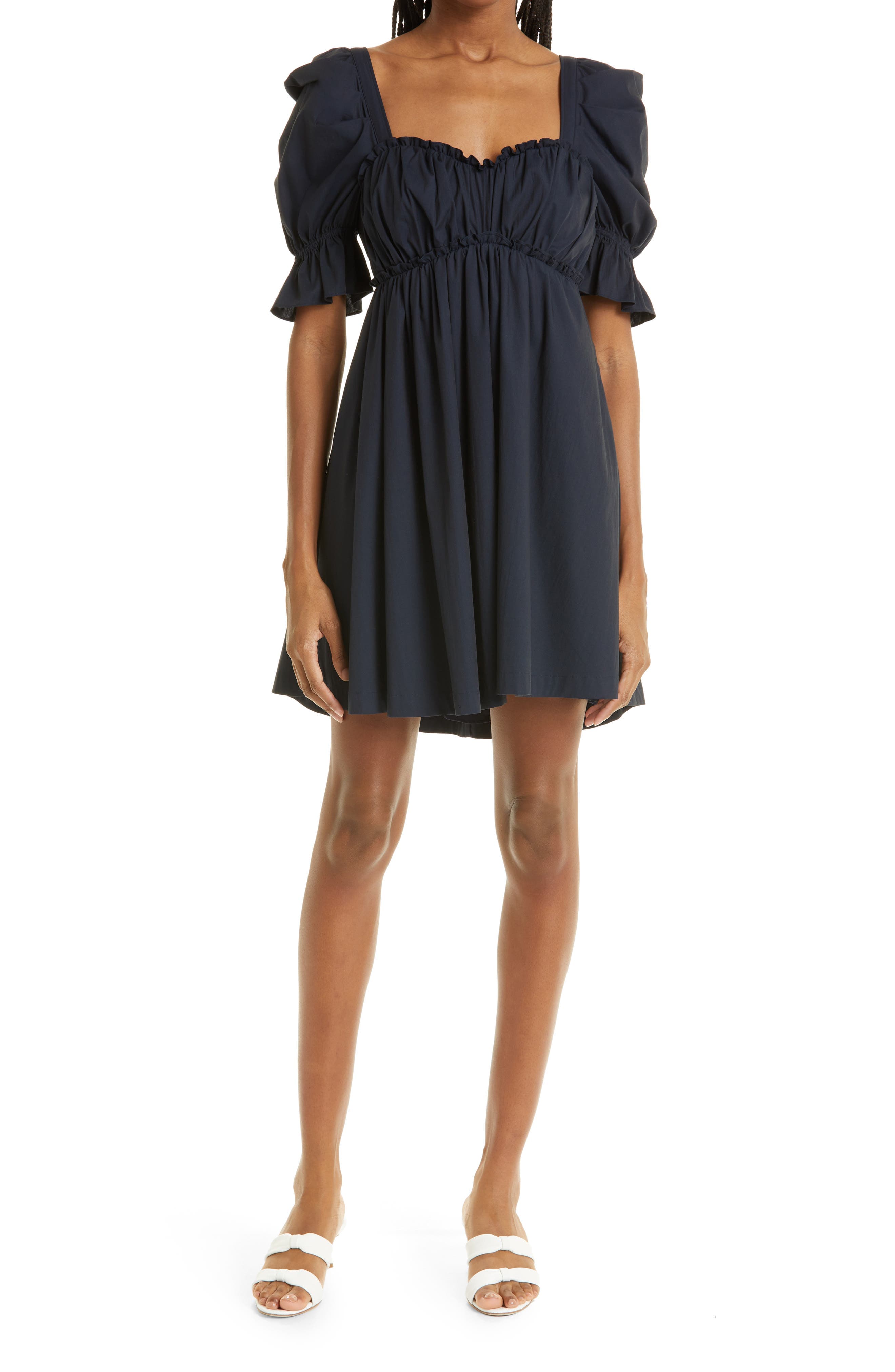 Jovi Open Back Babydoll Dress - Image 1