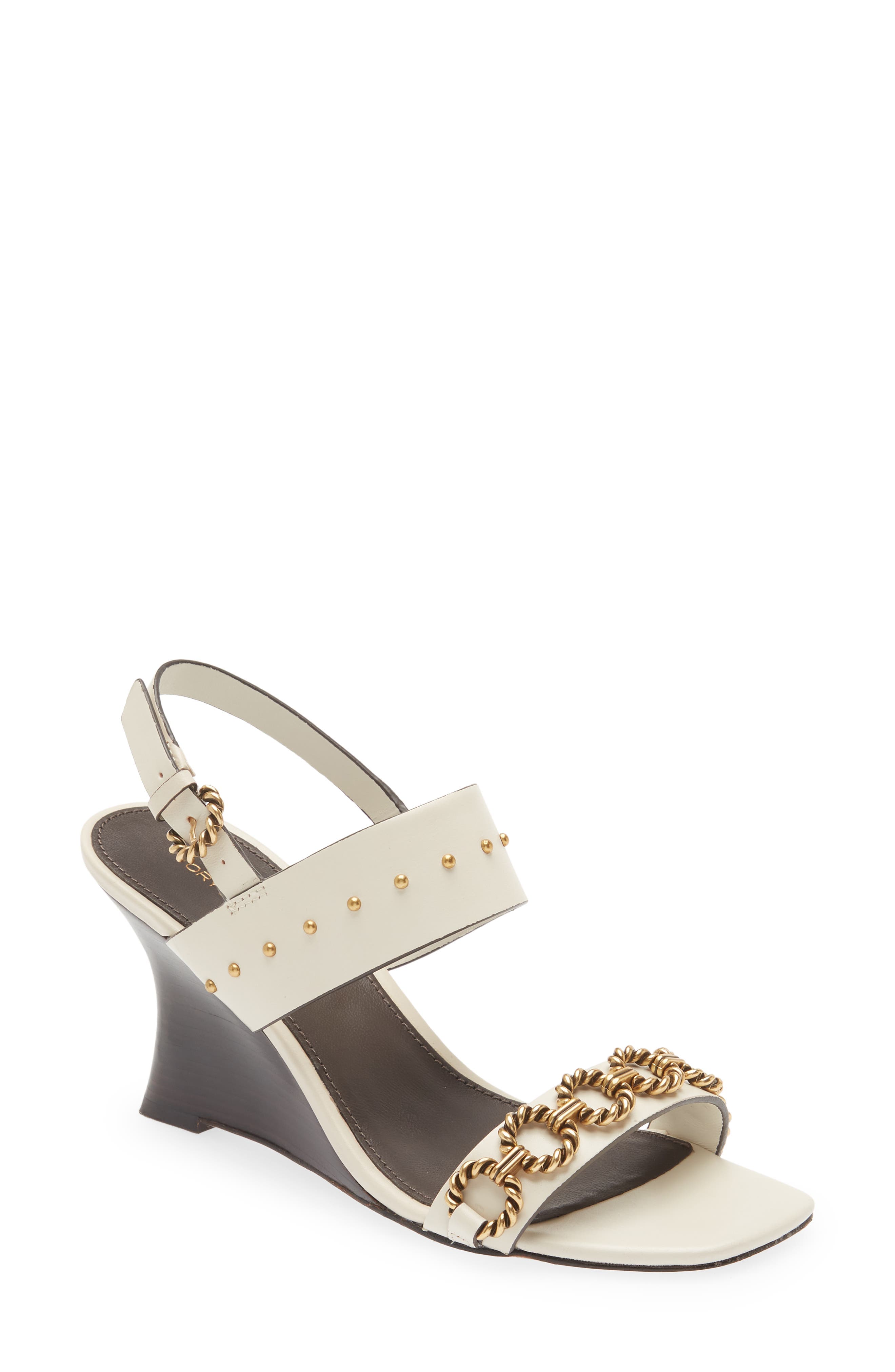 Vintage Plaque Wedge Sandal - Image 1
