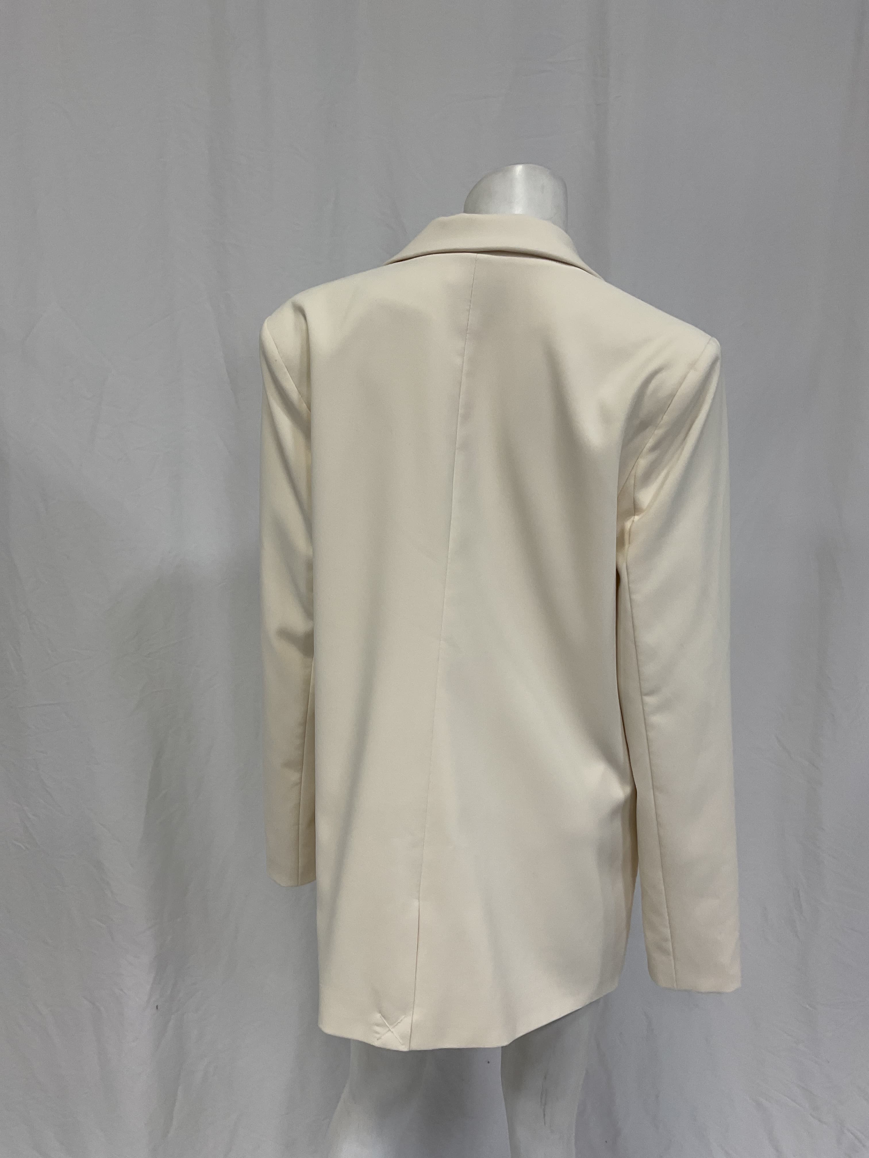 Arielle Blazer In Ivory - Image 3