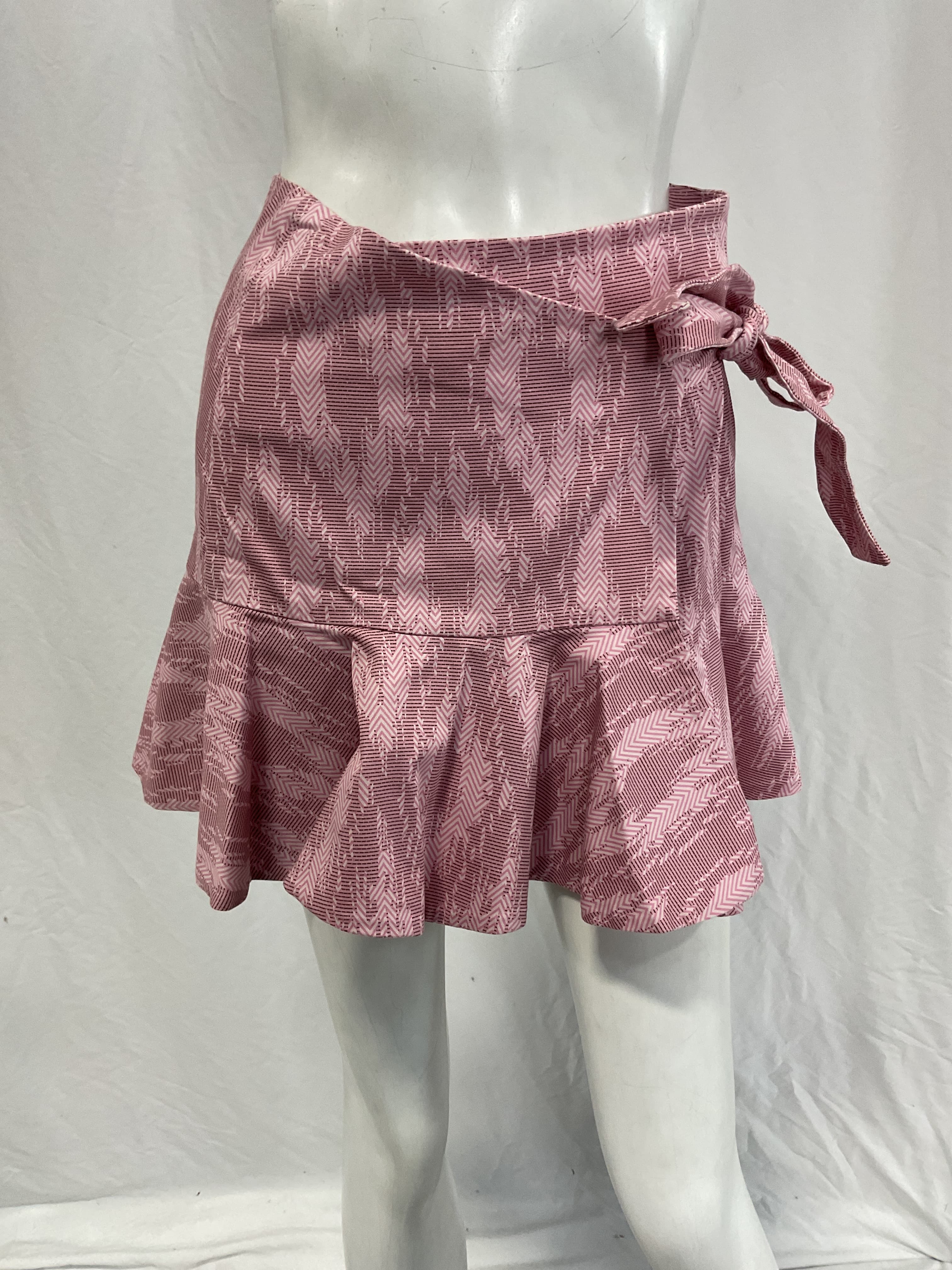 Komosa Skirt In Rose Weave - Image 2