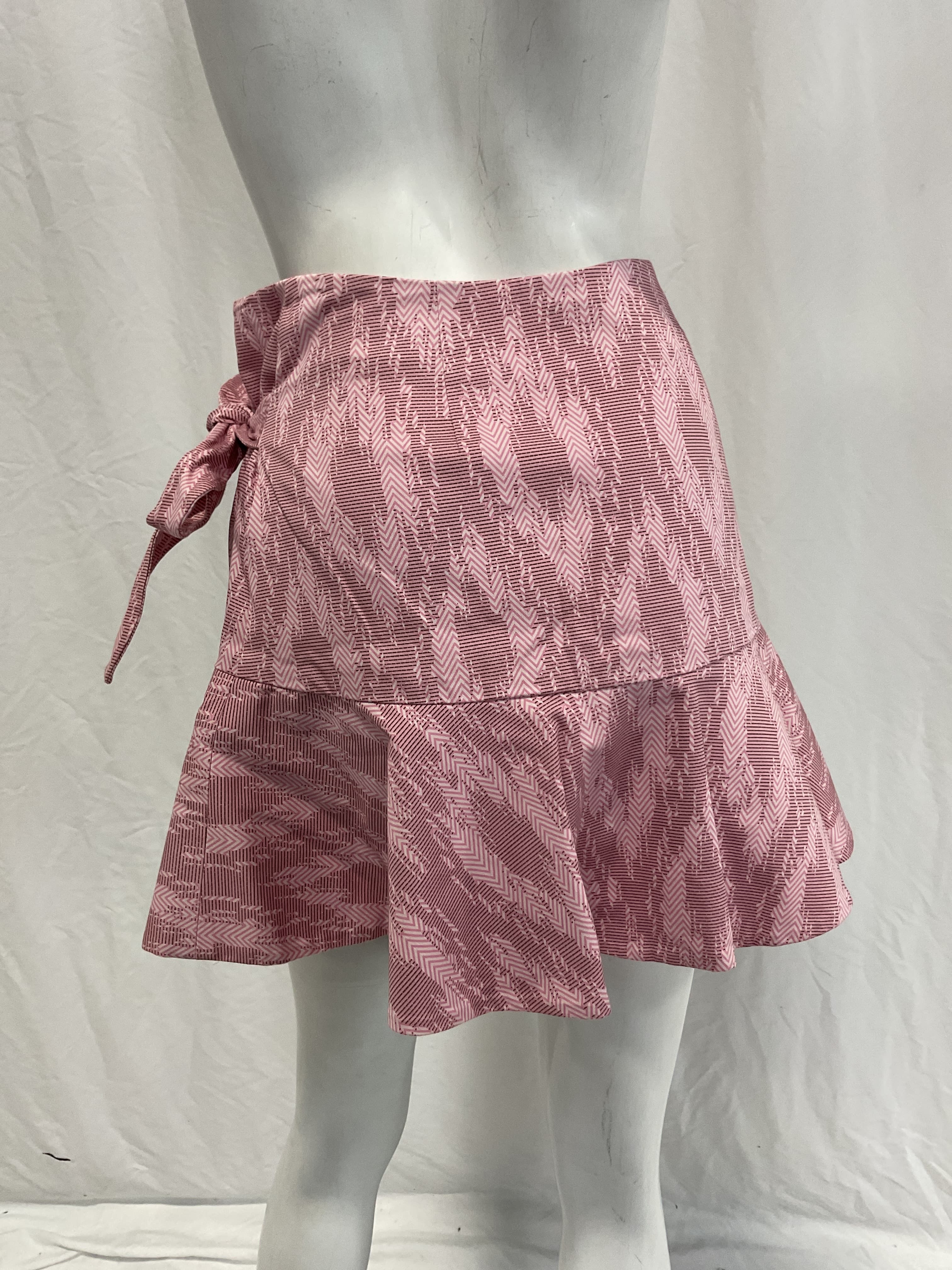 Komosa Skirt In Rose Weave - Image 3