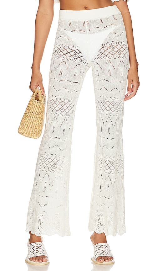 House Of Harlow 1960 X Revolve Mardee Pant In Ivory - Image 1