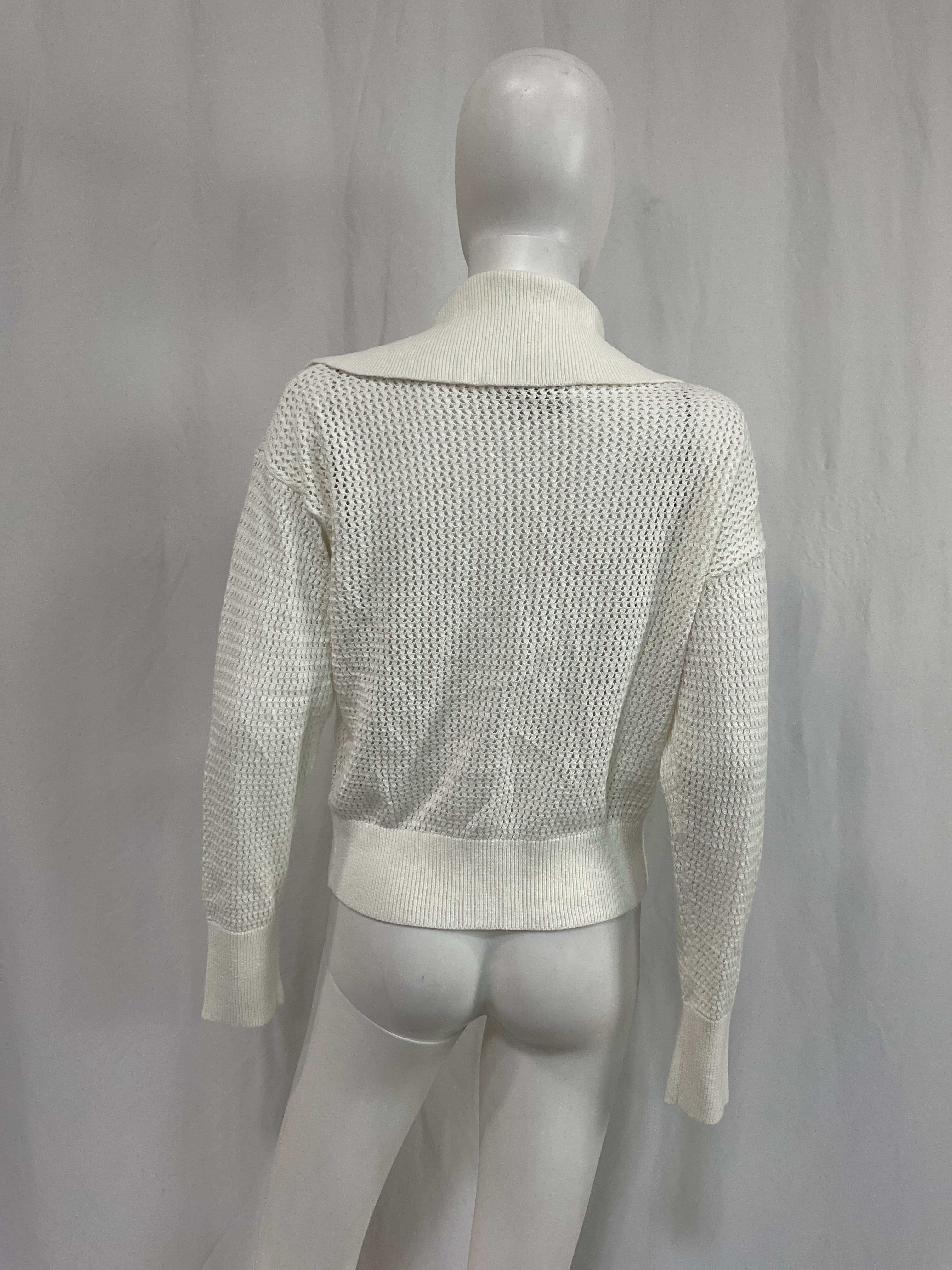 Fairfield Knit Jacket In Snow White - Image 2