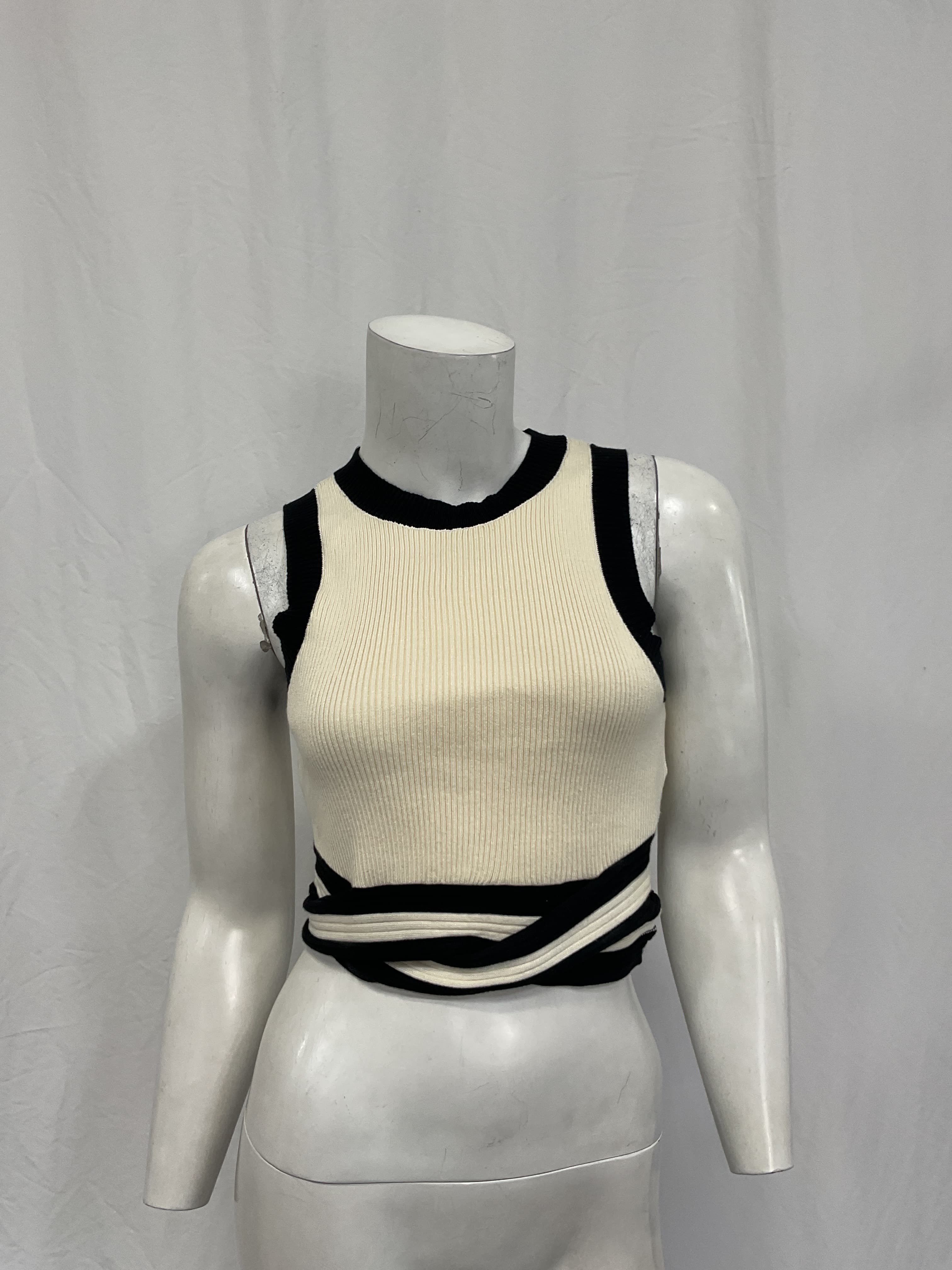 Drift Knit Tank In Neutral - Image 3