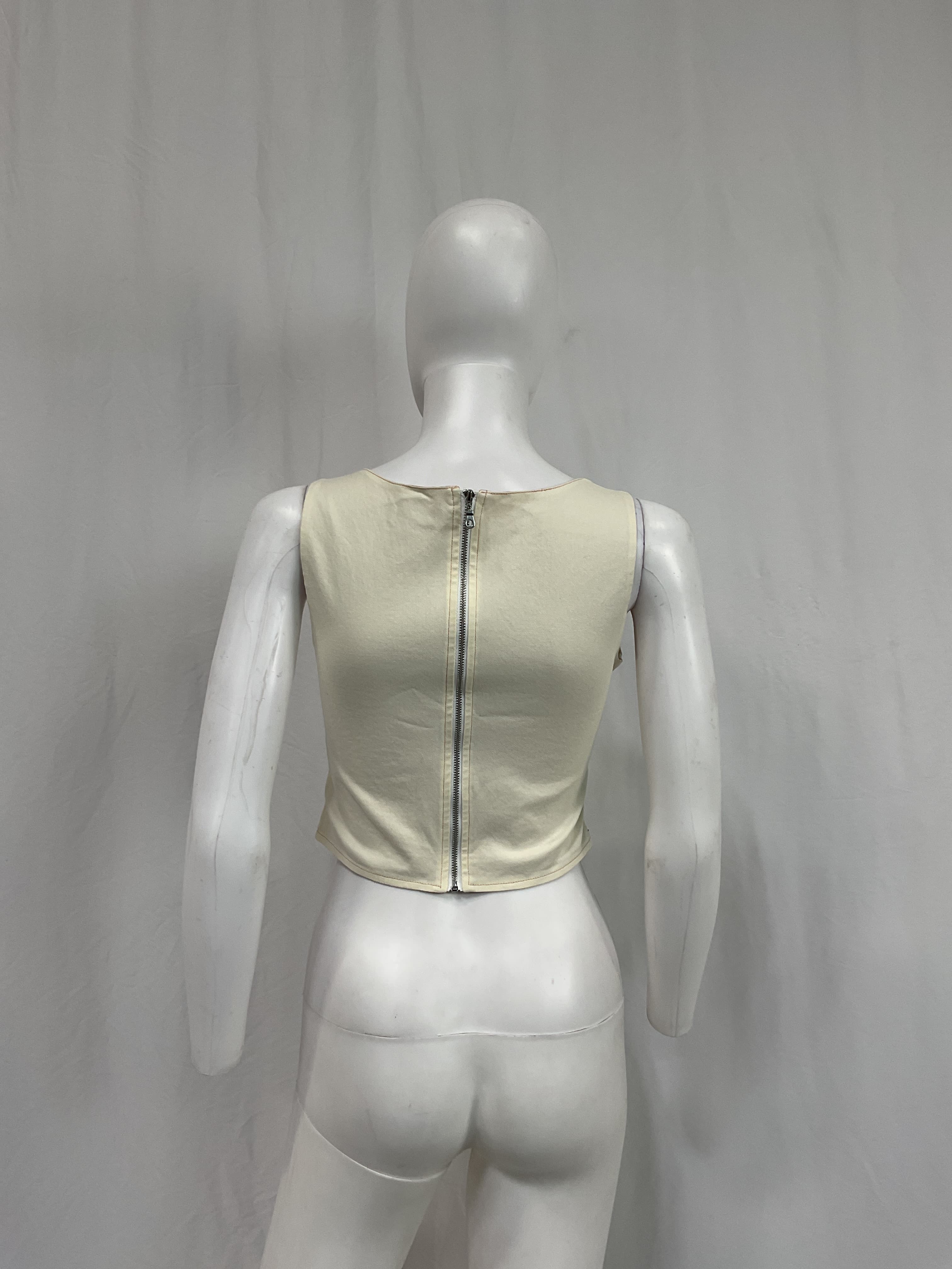 Campbell Top In Creme - Image 3