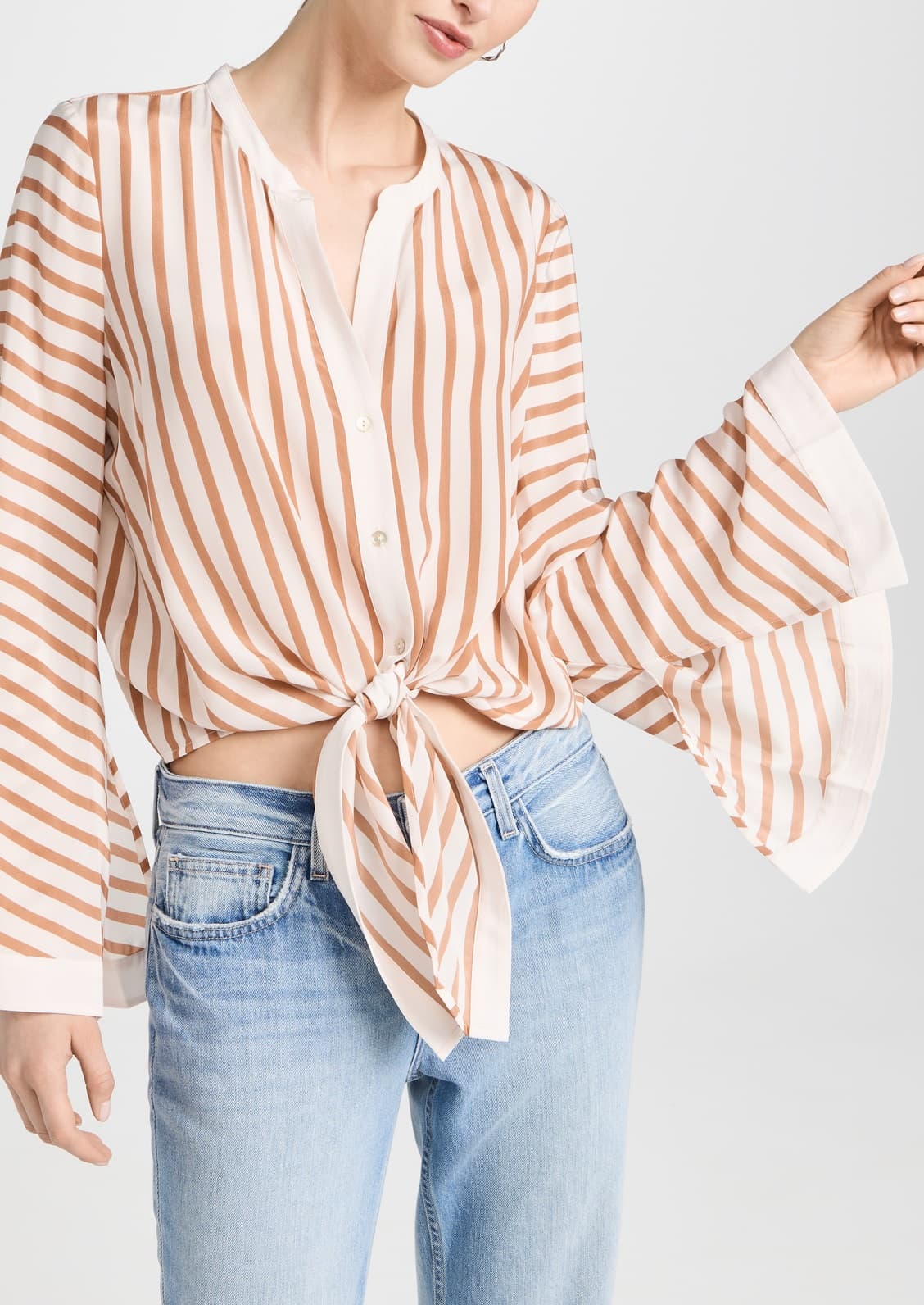 Charlize Bell Sleeve Blouse - Image 1