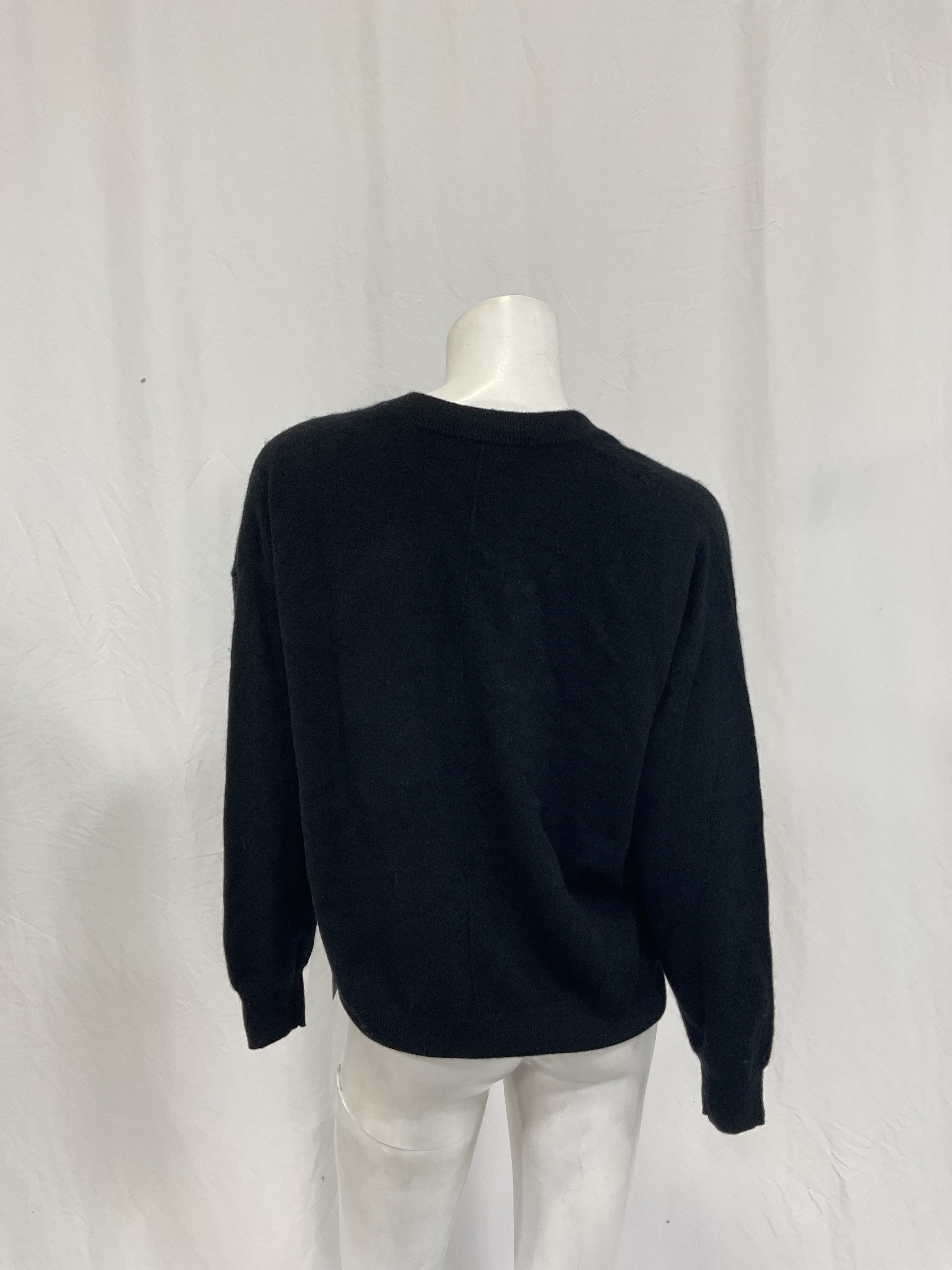Cashmere V-Neck Sweater - Image 2