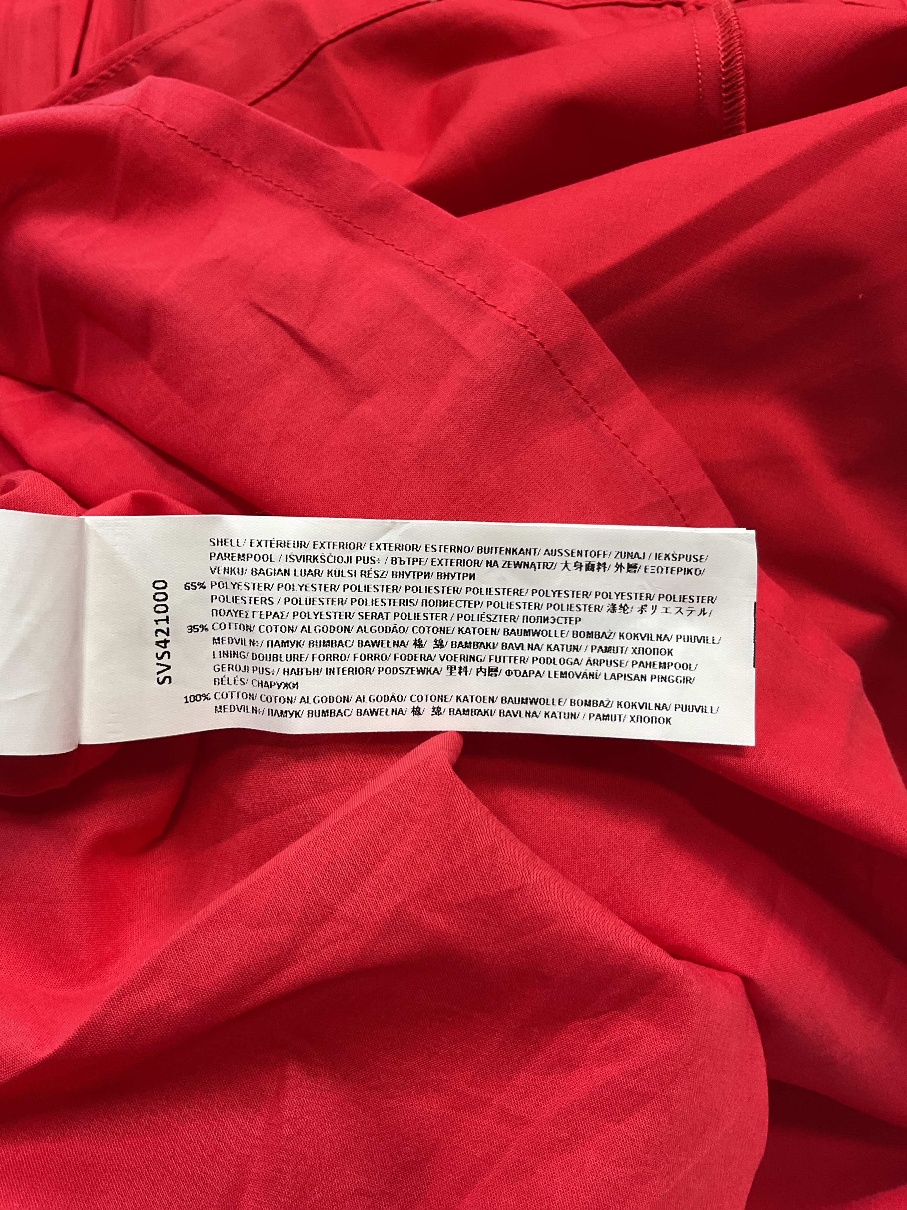Focus Smock Dress In Red - Image 3