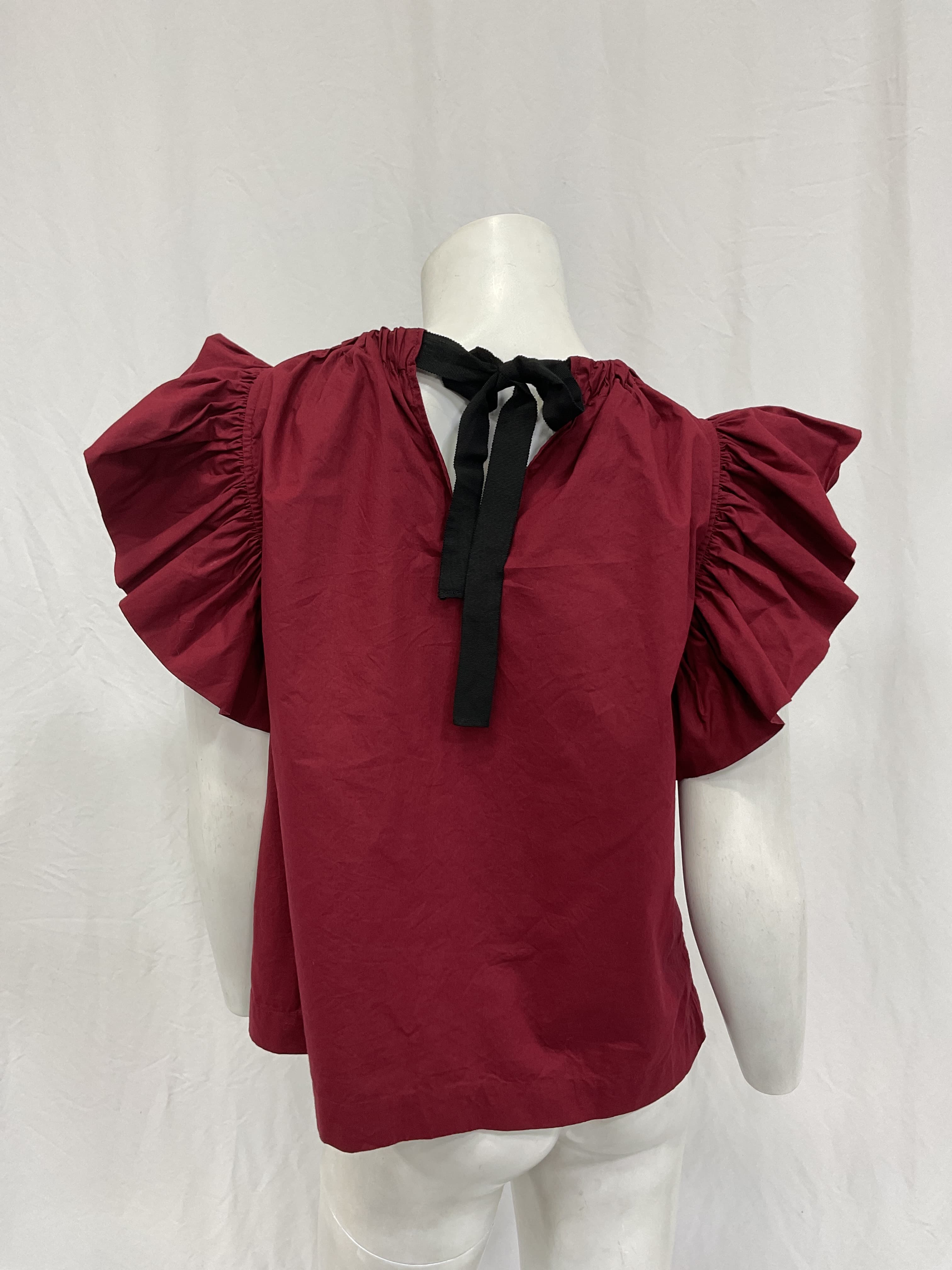 Leigh Flutter-Sleeve Top - Image 3