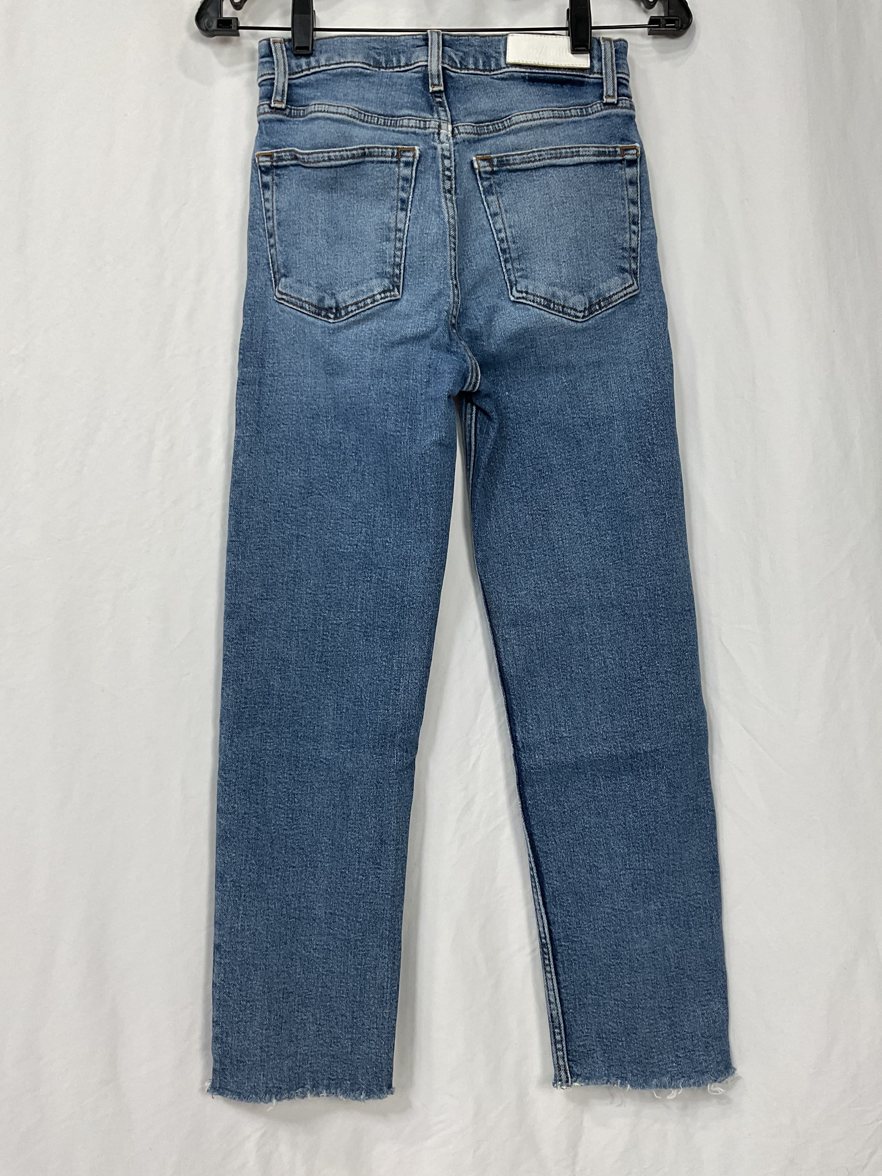 High Rise Comfort Stretch Stove Pipe Jeans - Image 2