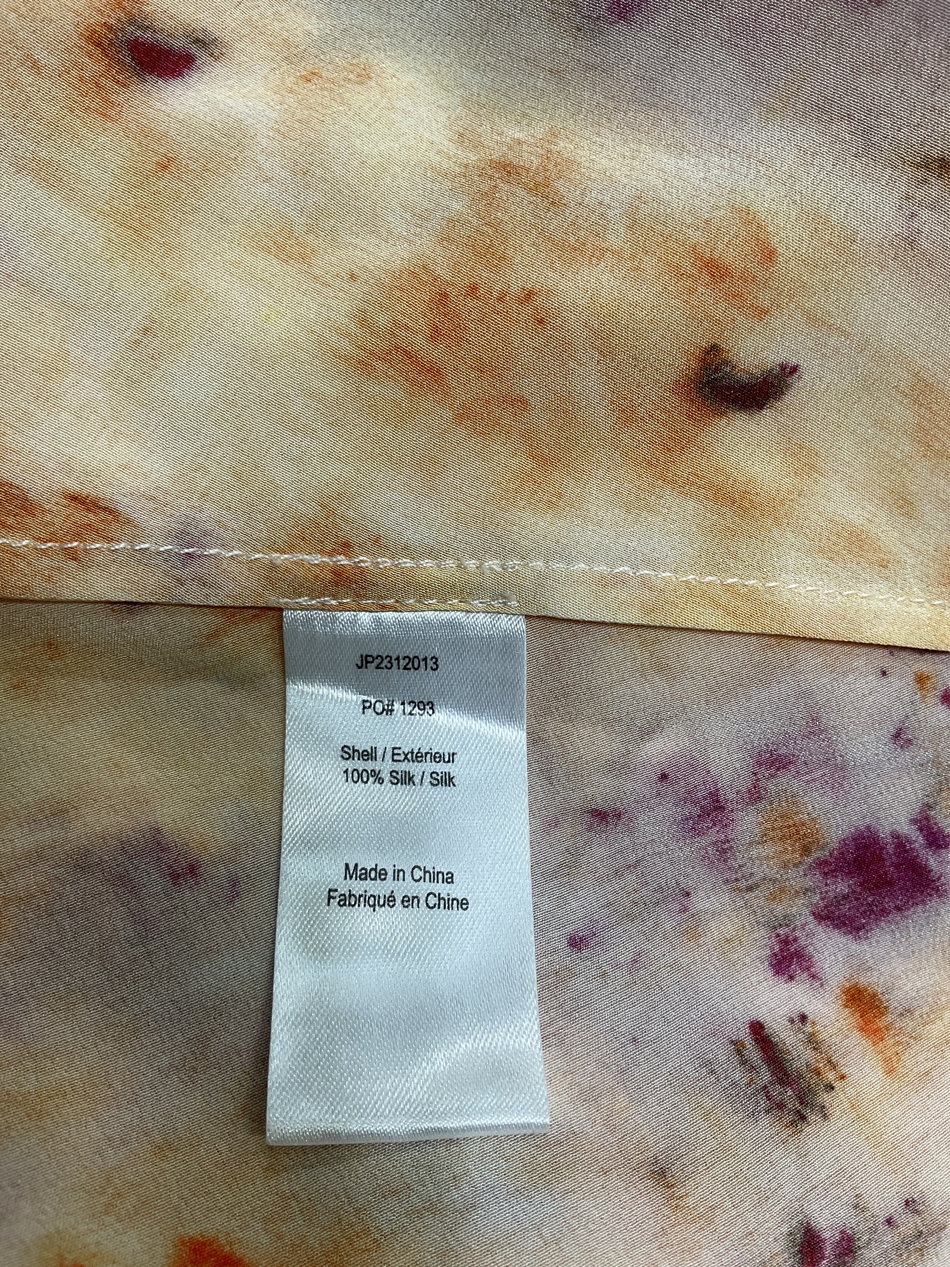 Printed Silk Bias Cut Maxi Slip Dress - Image 3