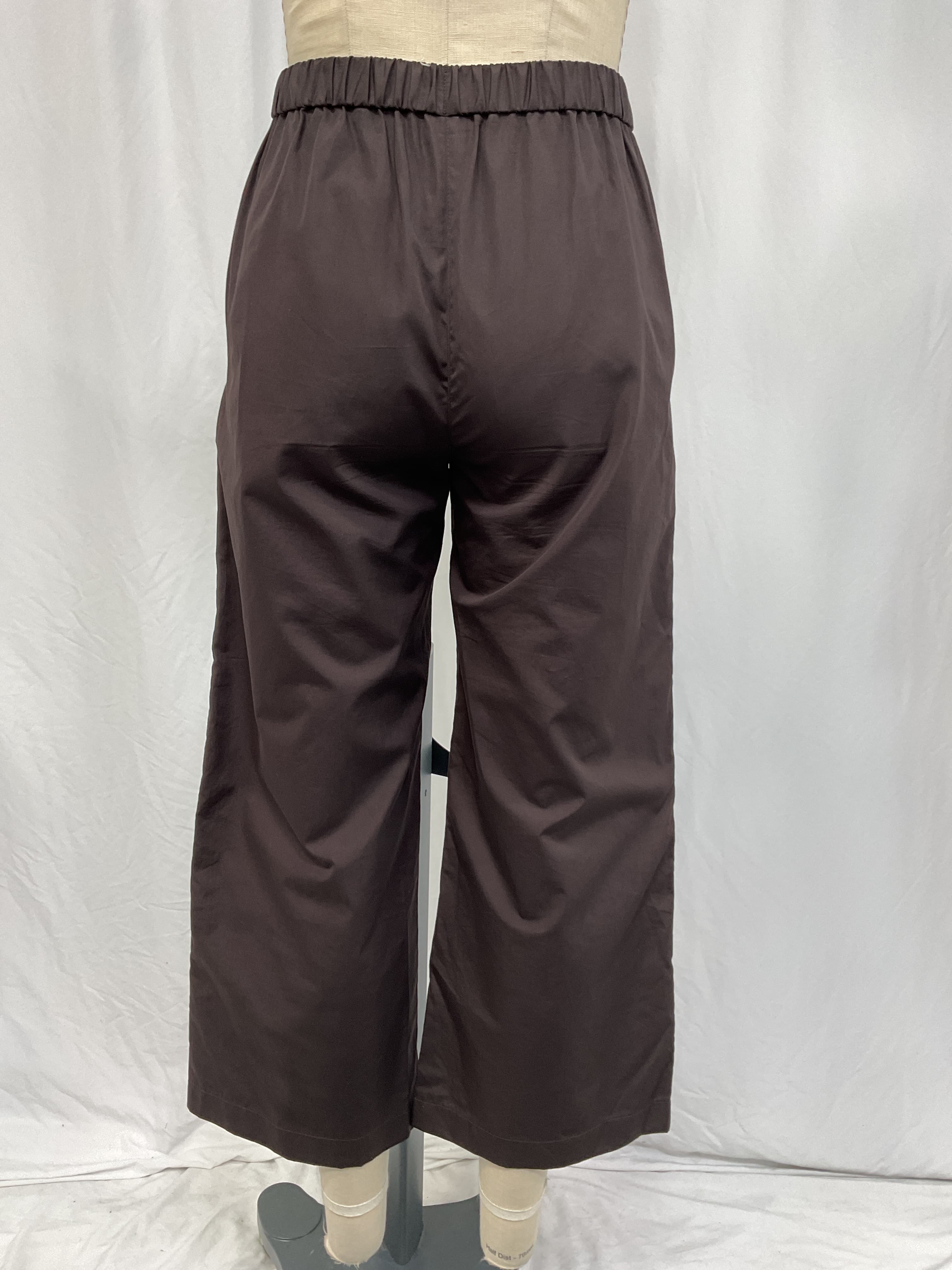 Elastic-Waist Wide-Leg Trousers - Image 3