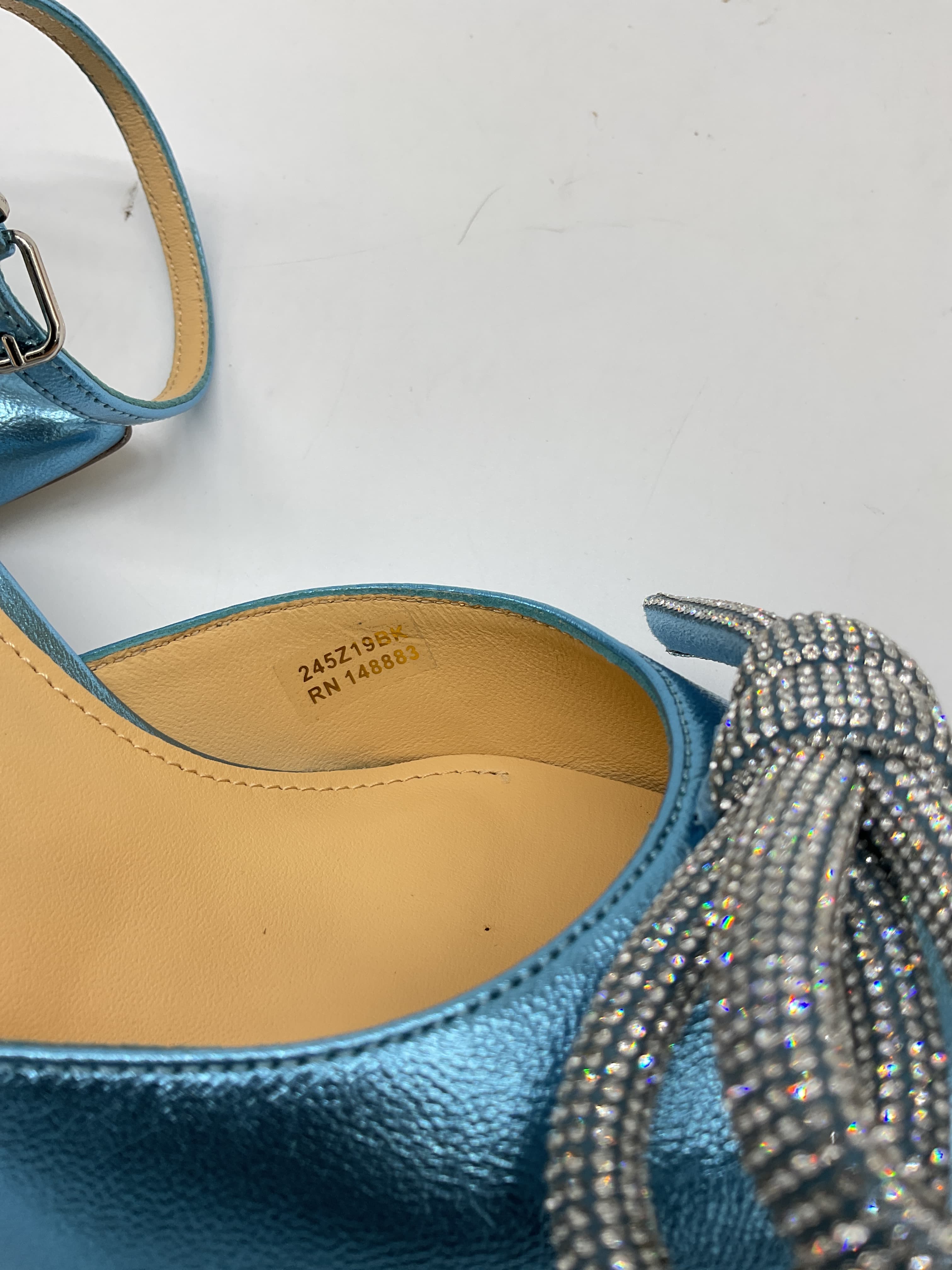 Ischia Heel In Blue - Image 2
