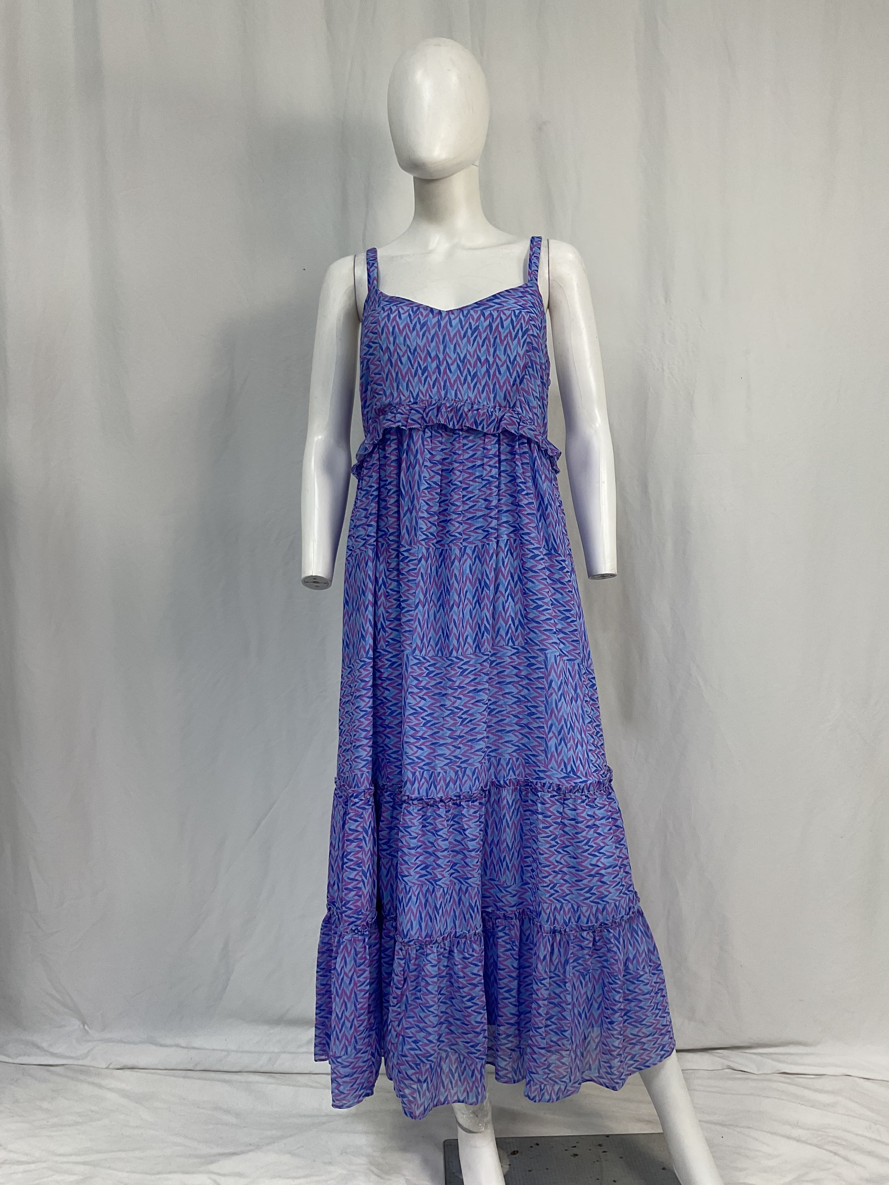 Tiered Ruffle Maxi Dress - Image 2