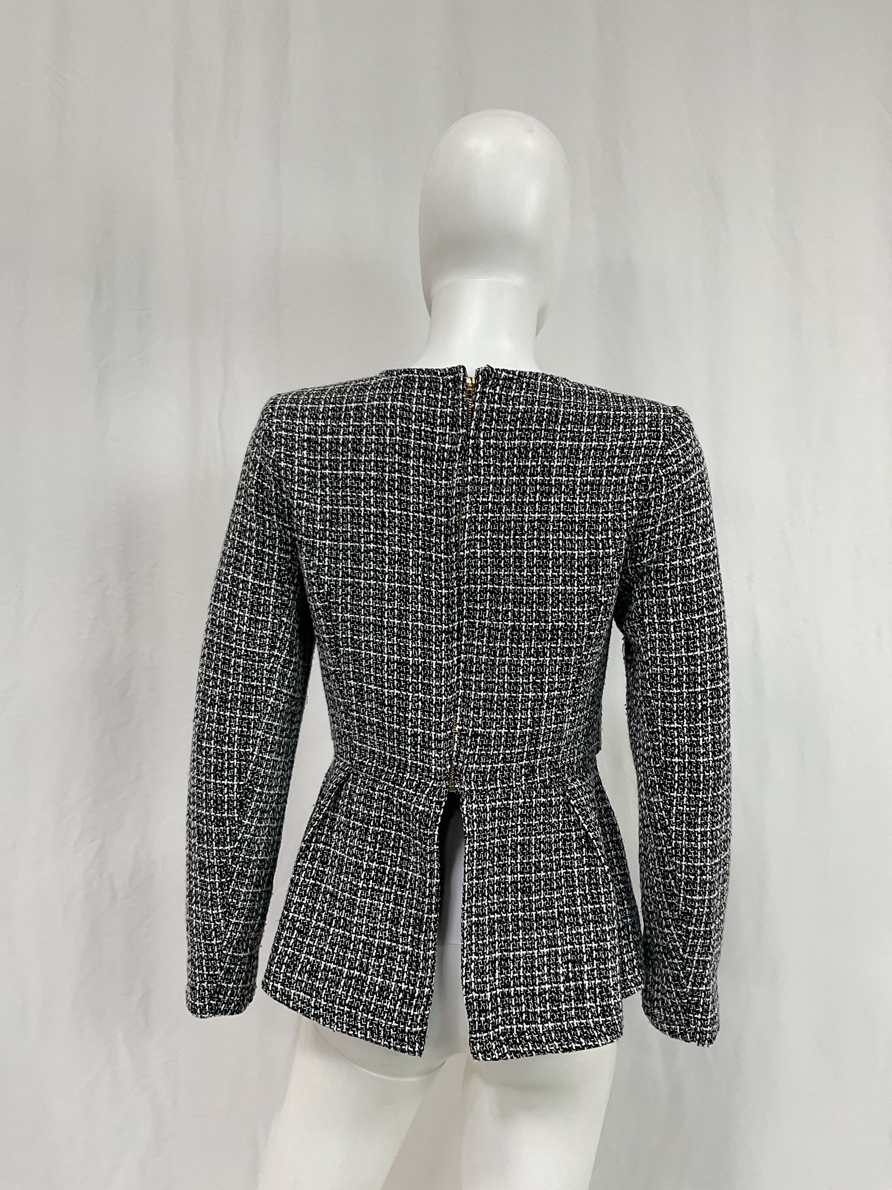 Gray Brielle Tweed Jacket - Image 2