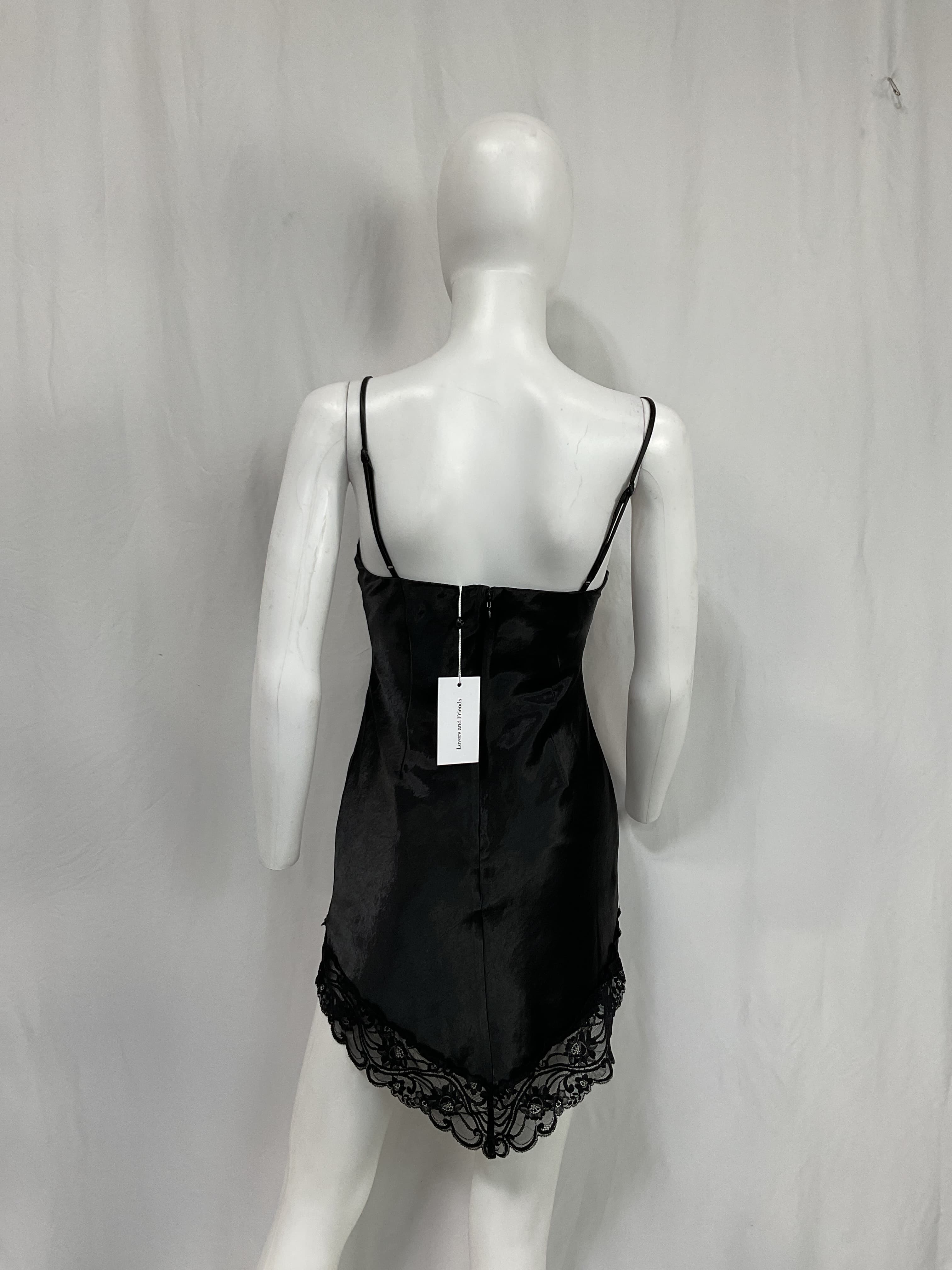 Lovers And Friends X Anja Dujakovi? Cailey Mini Dress In Black - Image 2