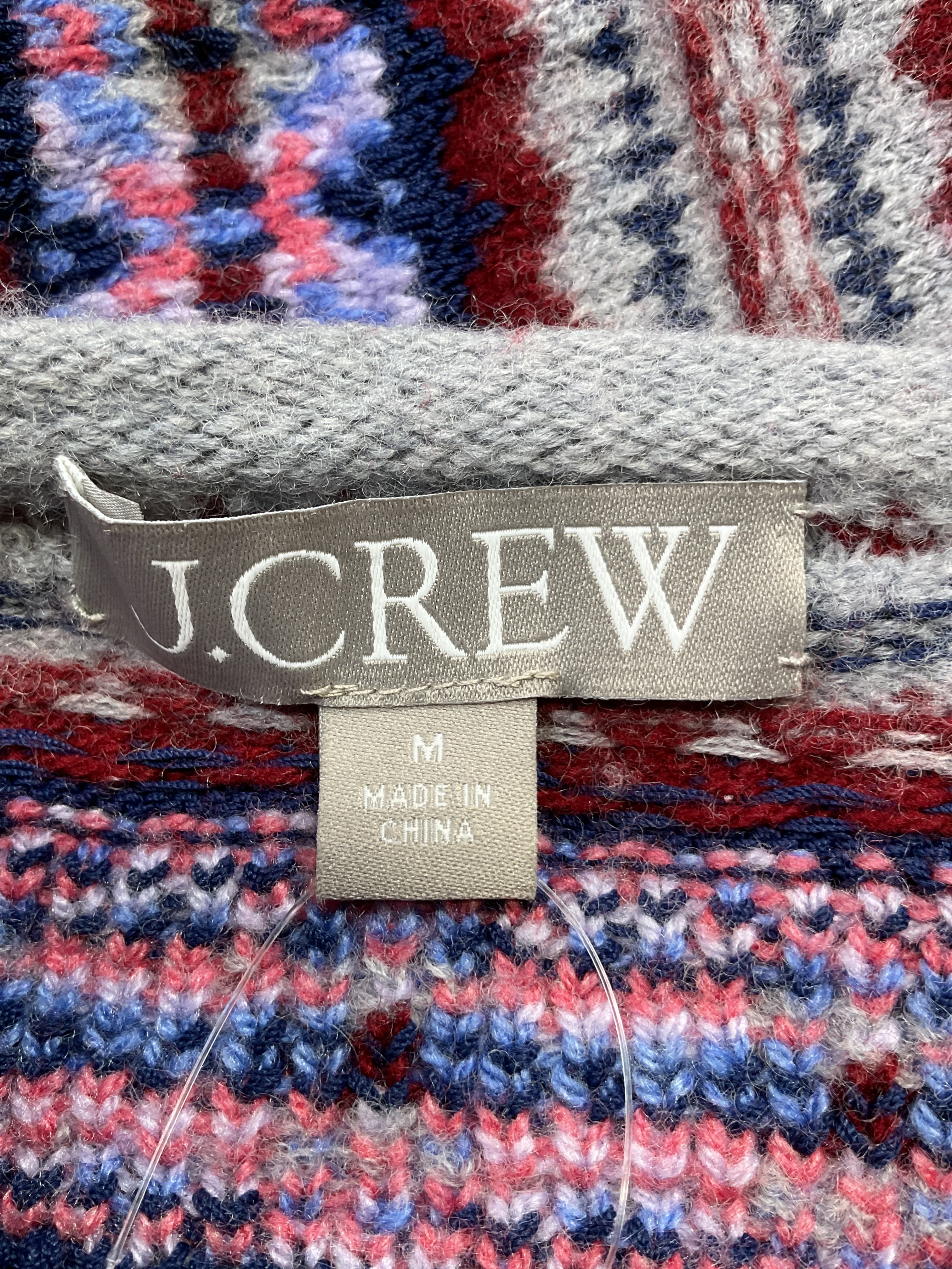 Fair Isle Lady Jacket In Boiled Wool Blend - Image 4