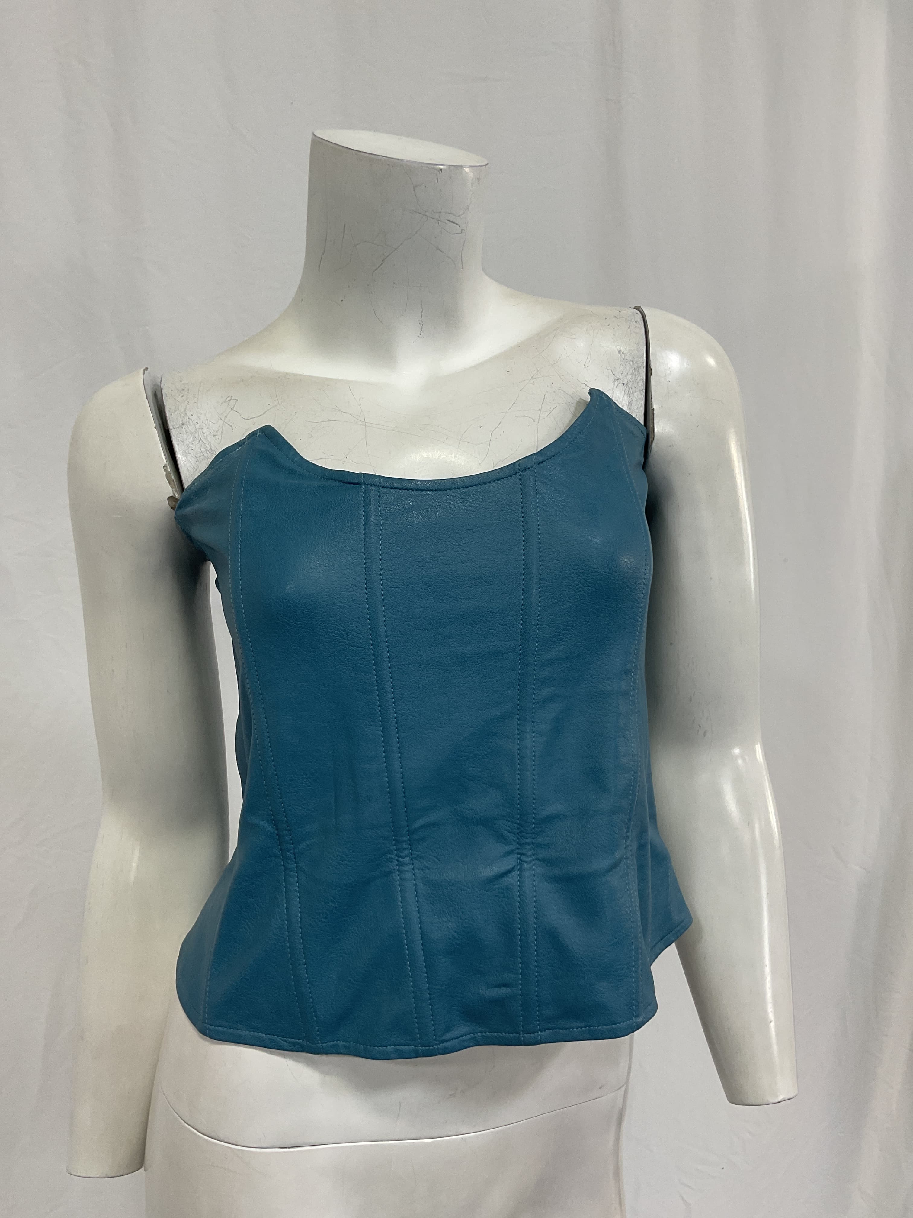 Leia Vegan Leather Corset - Image 3